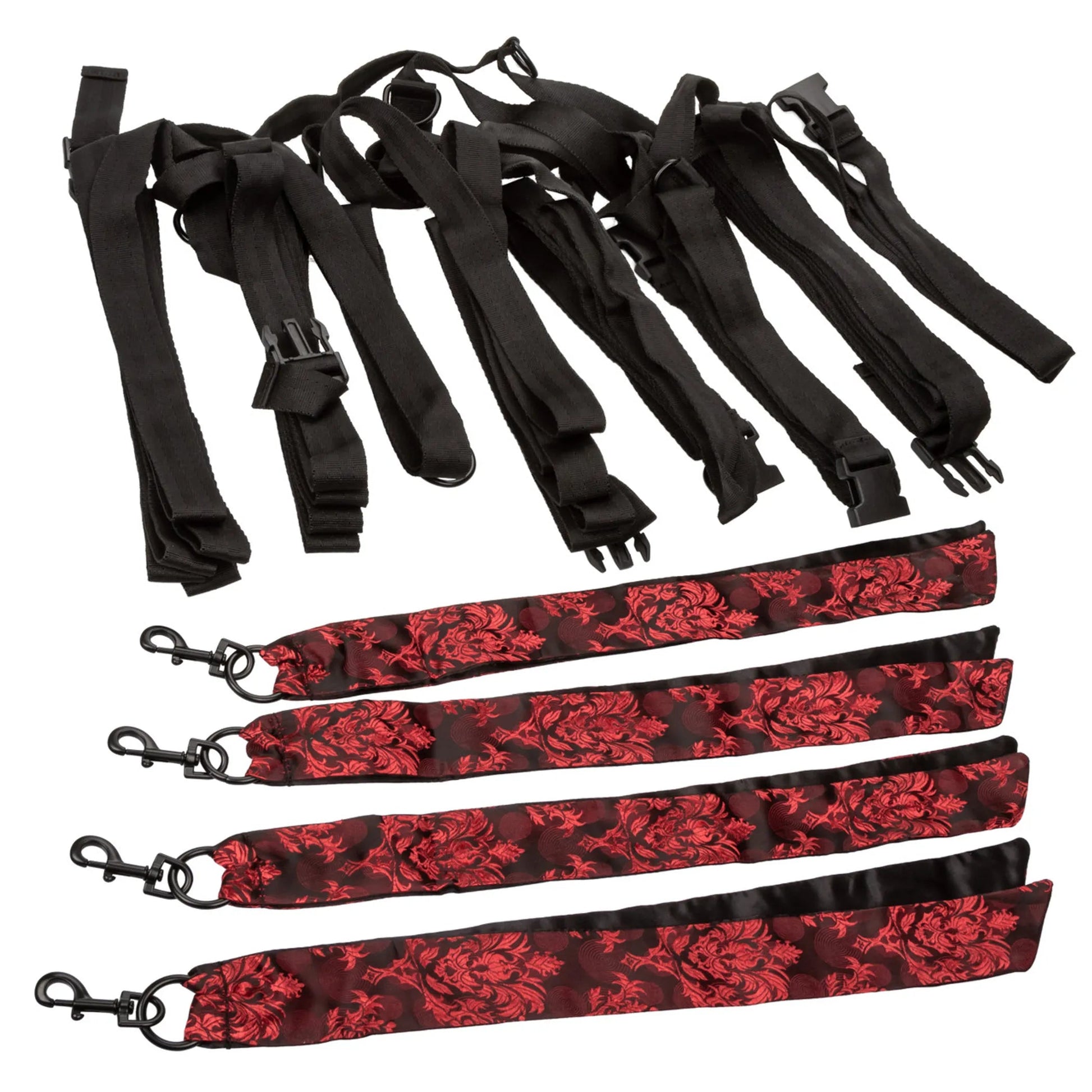 Scandal 8 Points of Pleasure Bed Restraint California Exotic Novelties