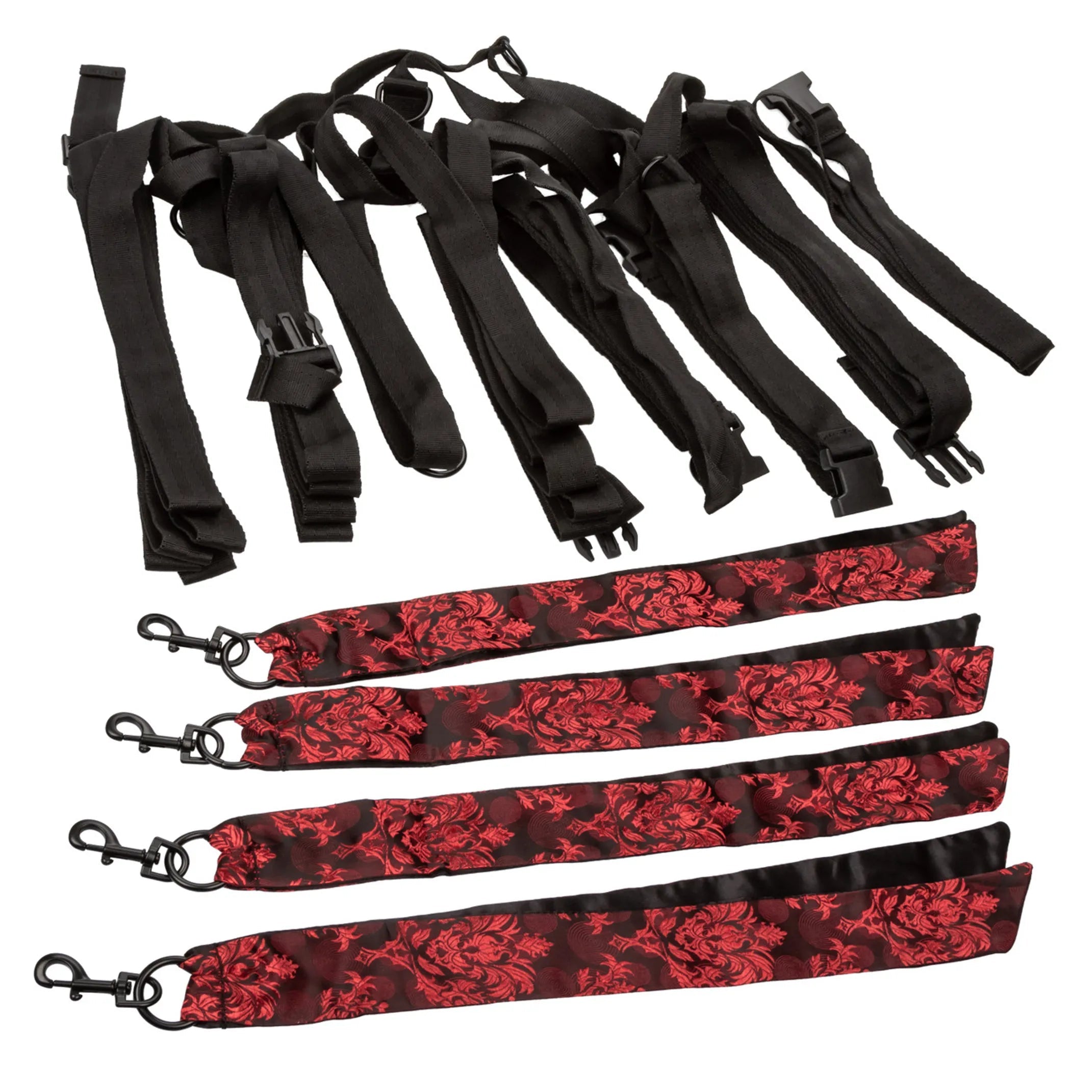 Scandal 8 Points of Pleasure Bed Restraint California Exotic Novelties