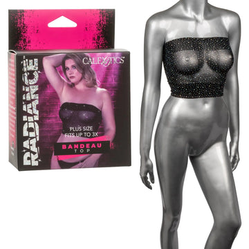 Radiance Plus Size Bandeau Top California Exotic Novelties