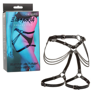 Euphoria Plus Size Multi Chain Thigh Harness California Exotic Novelties