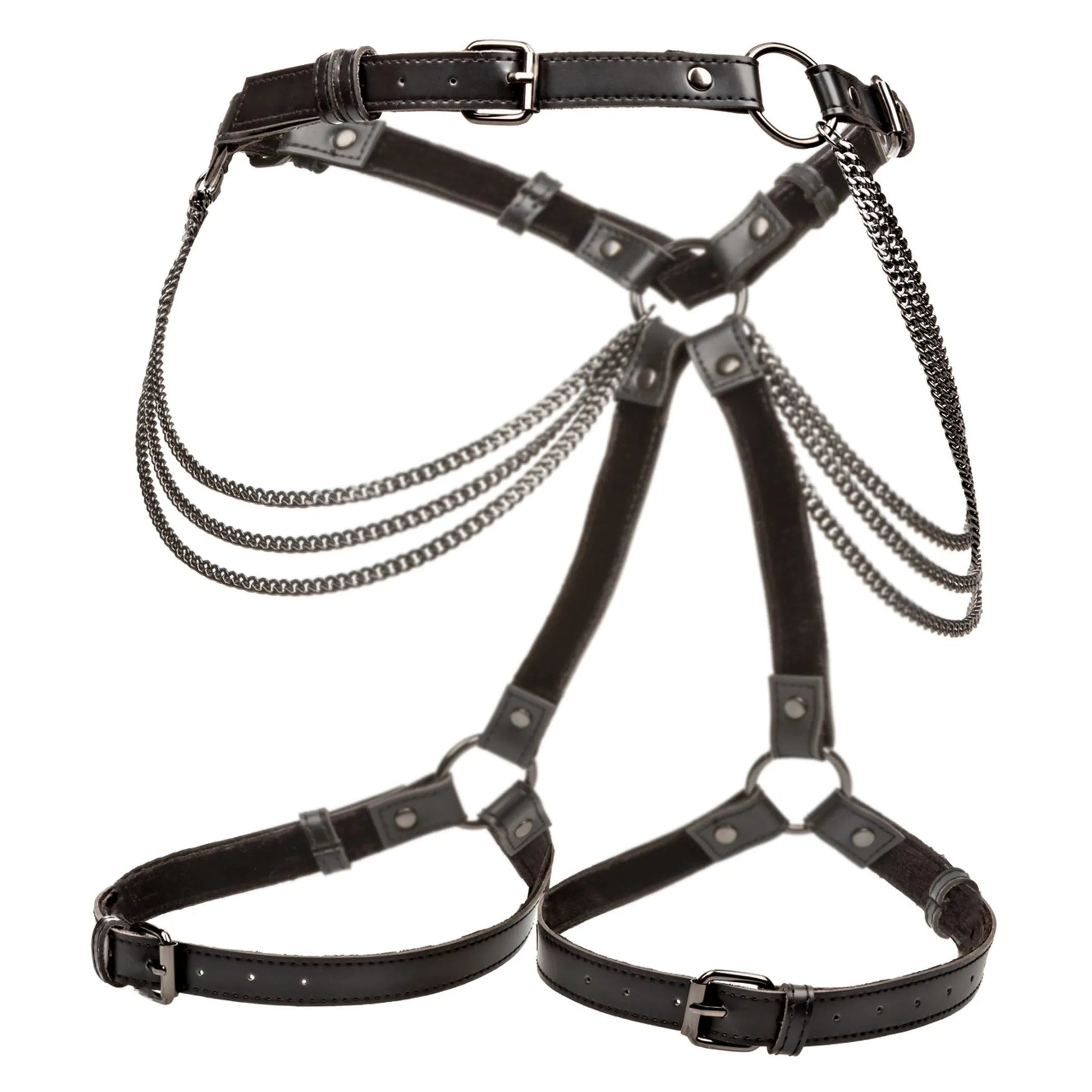 Euphoria Plus Size Multi Chain Thigh Harness California Exotic Novelties