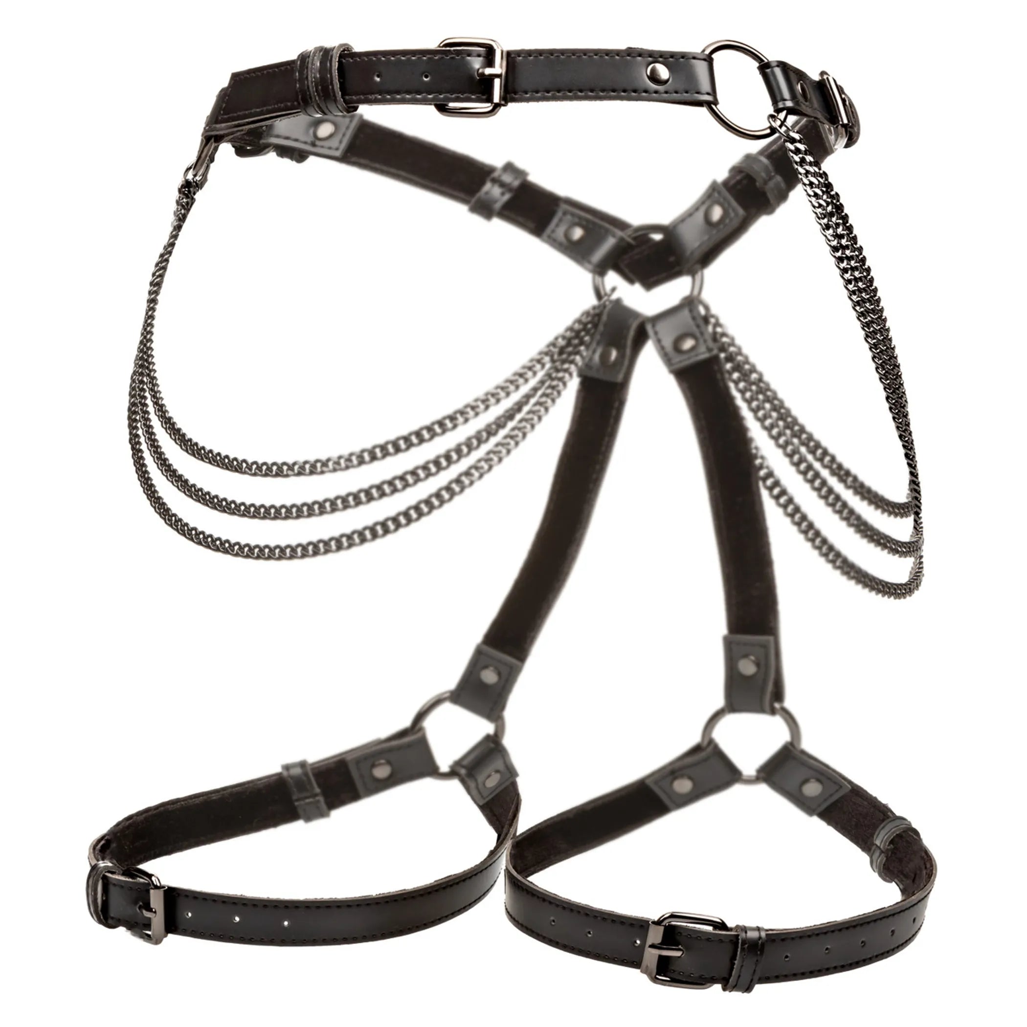 Euphoria Plus Size Multi Chain Thigh Harness California Exotic Novelties