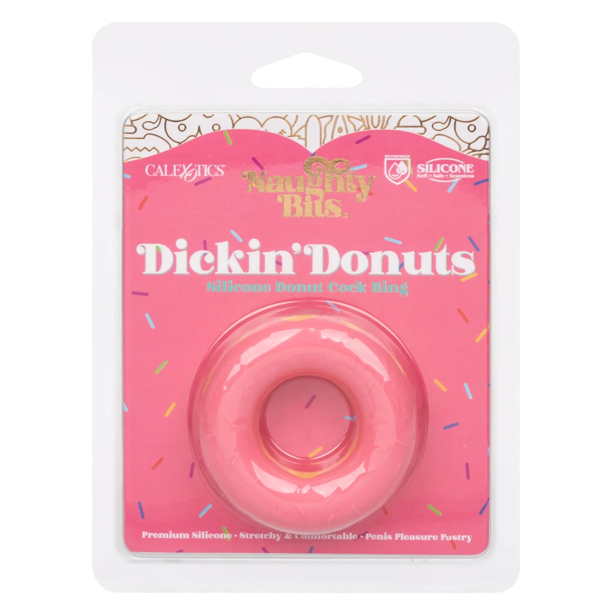 Dickin' Donuts Silicone Donut Cock Ring California Exotic Novelties