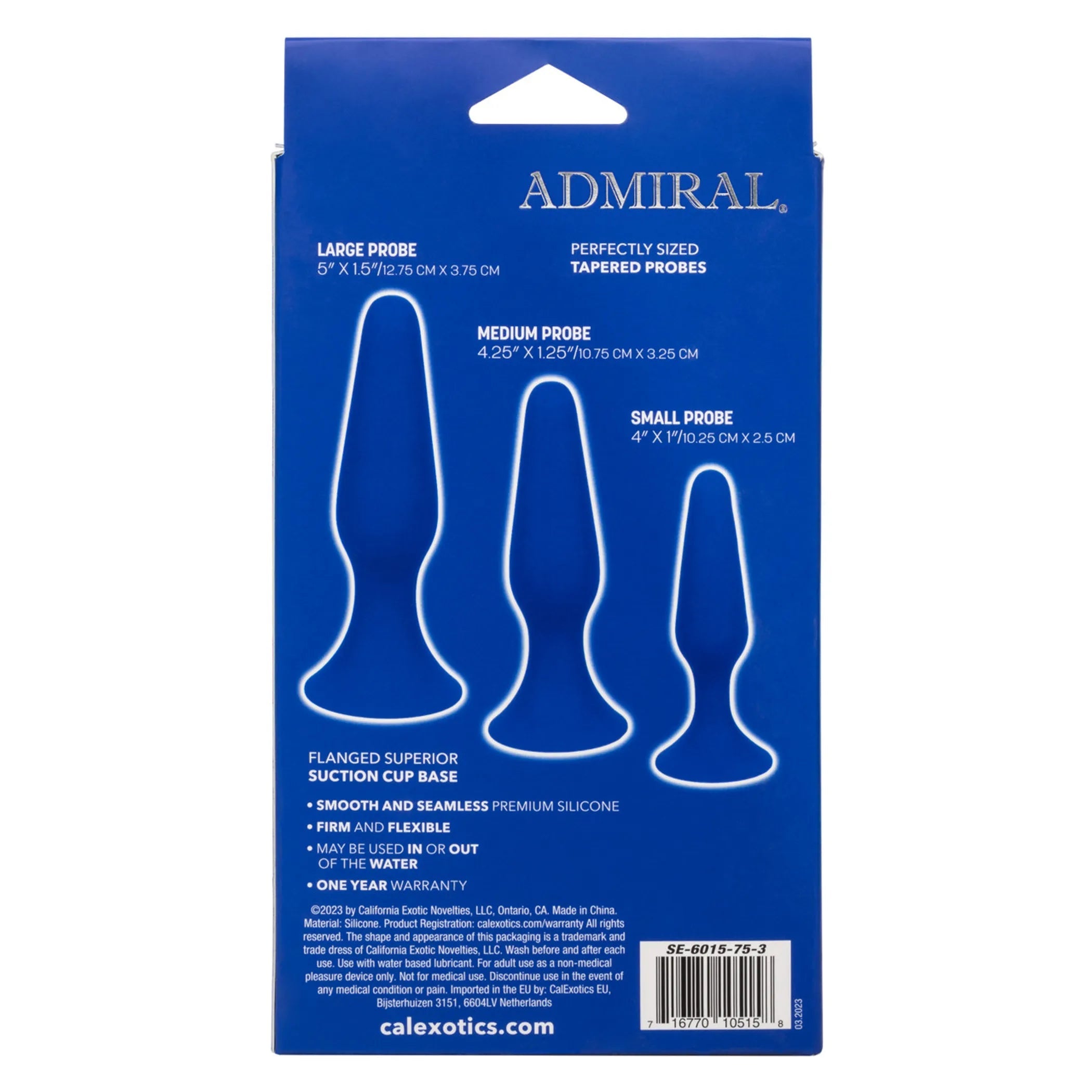 Admiral Anal Trainer Kit California Exotic Novelties