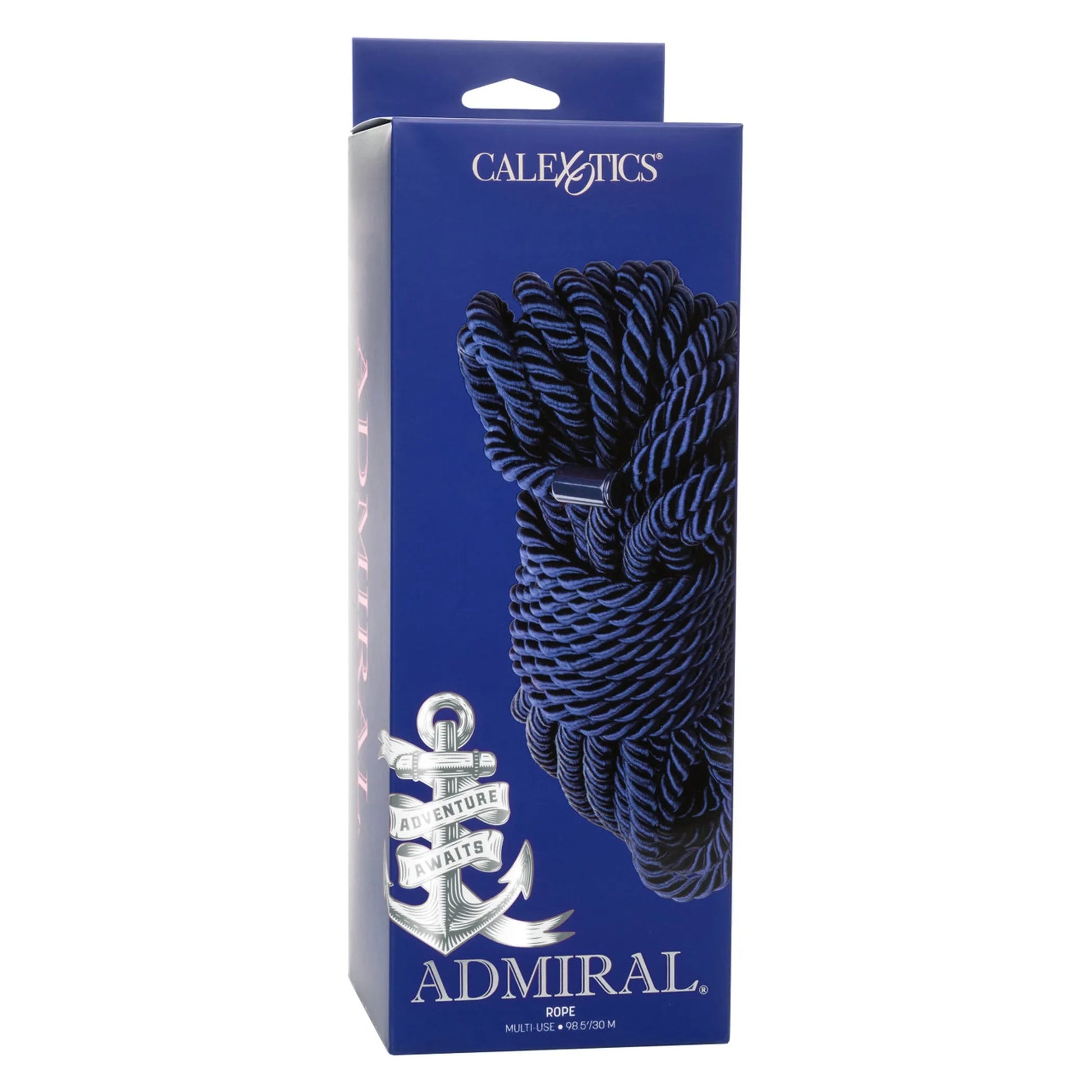 Admiral Rope 98.5 Feet Navy Blue California Exotic Novelties
