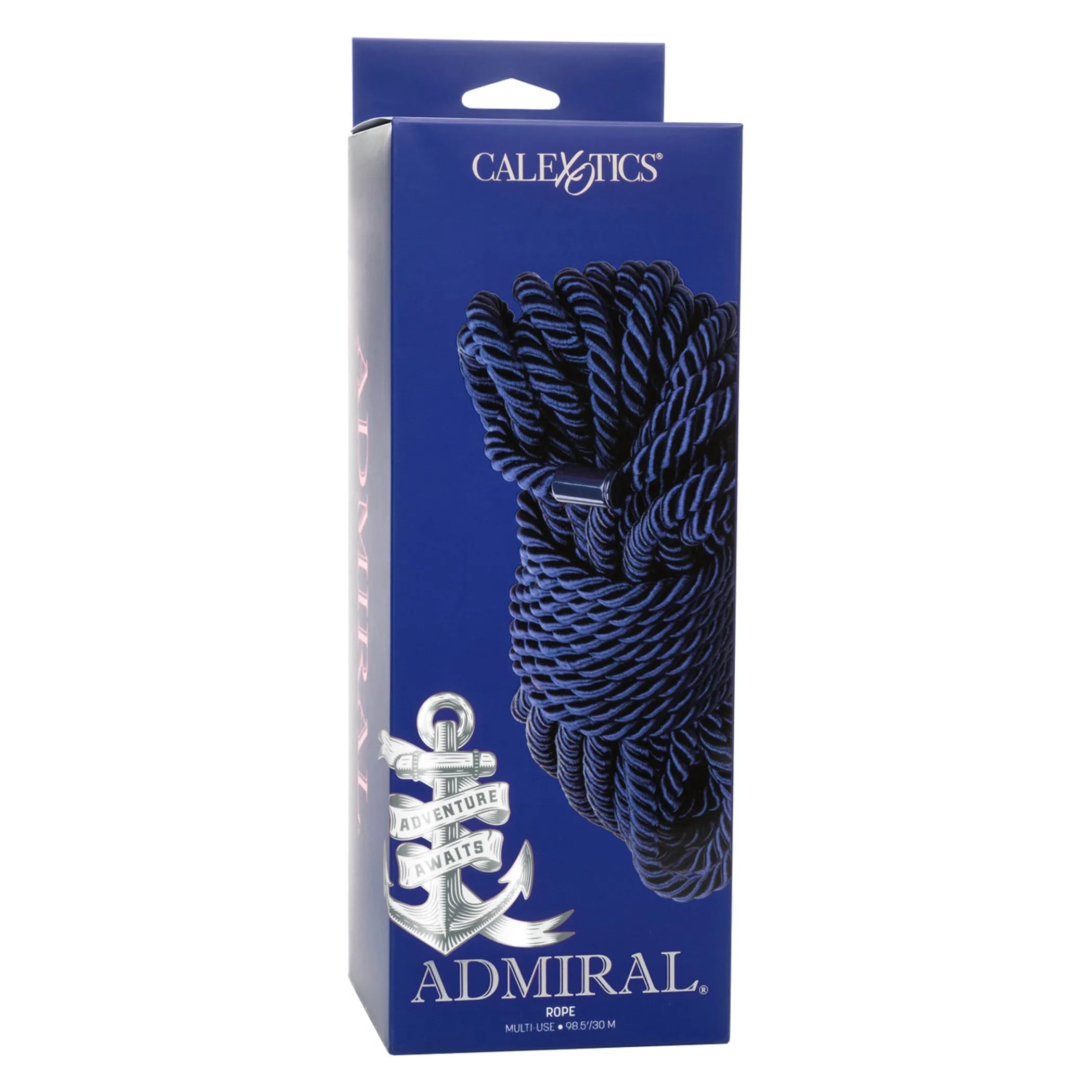 Admiral Rope 98.5 Feet Navy Blue California Exotic Novelties