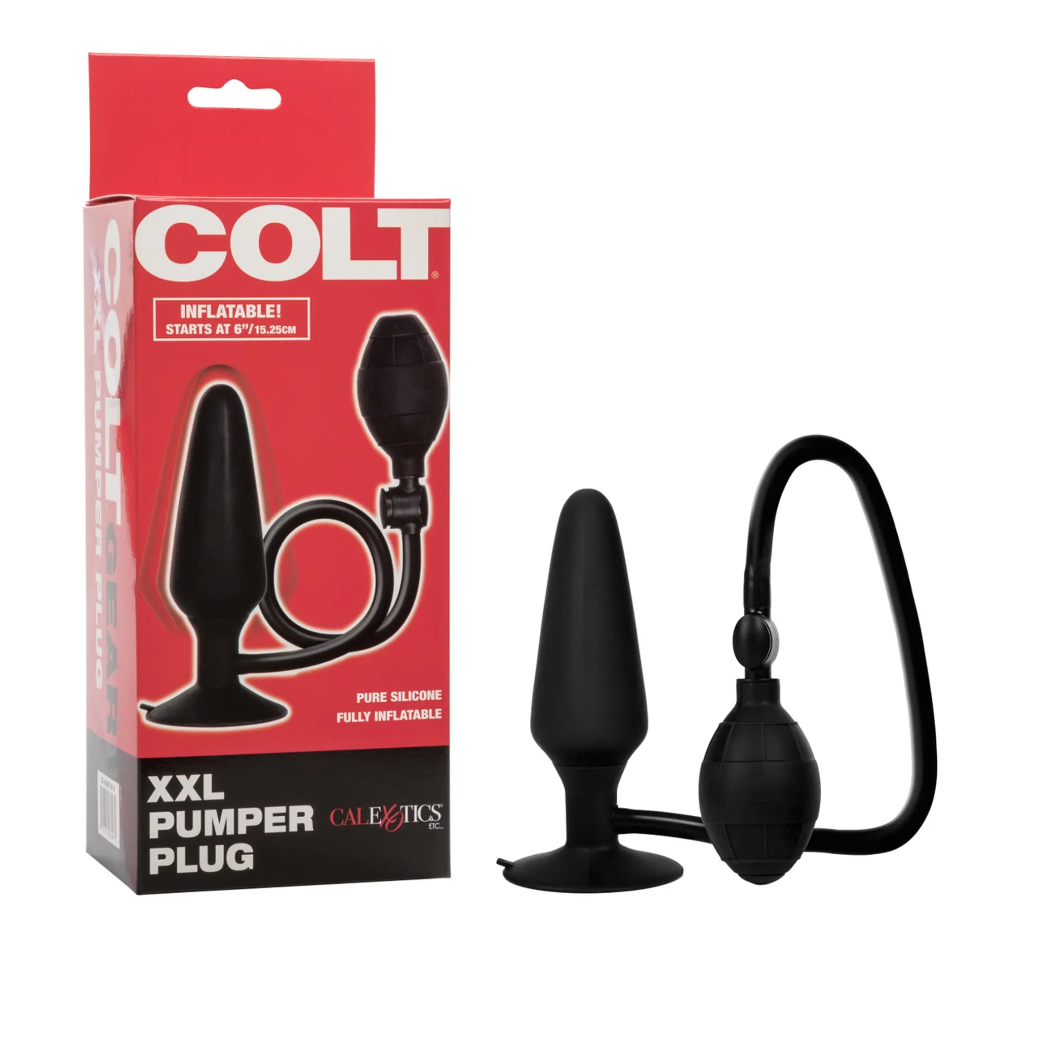 Colt XXL Pumper Plug Black California Exotic Novelties