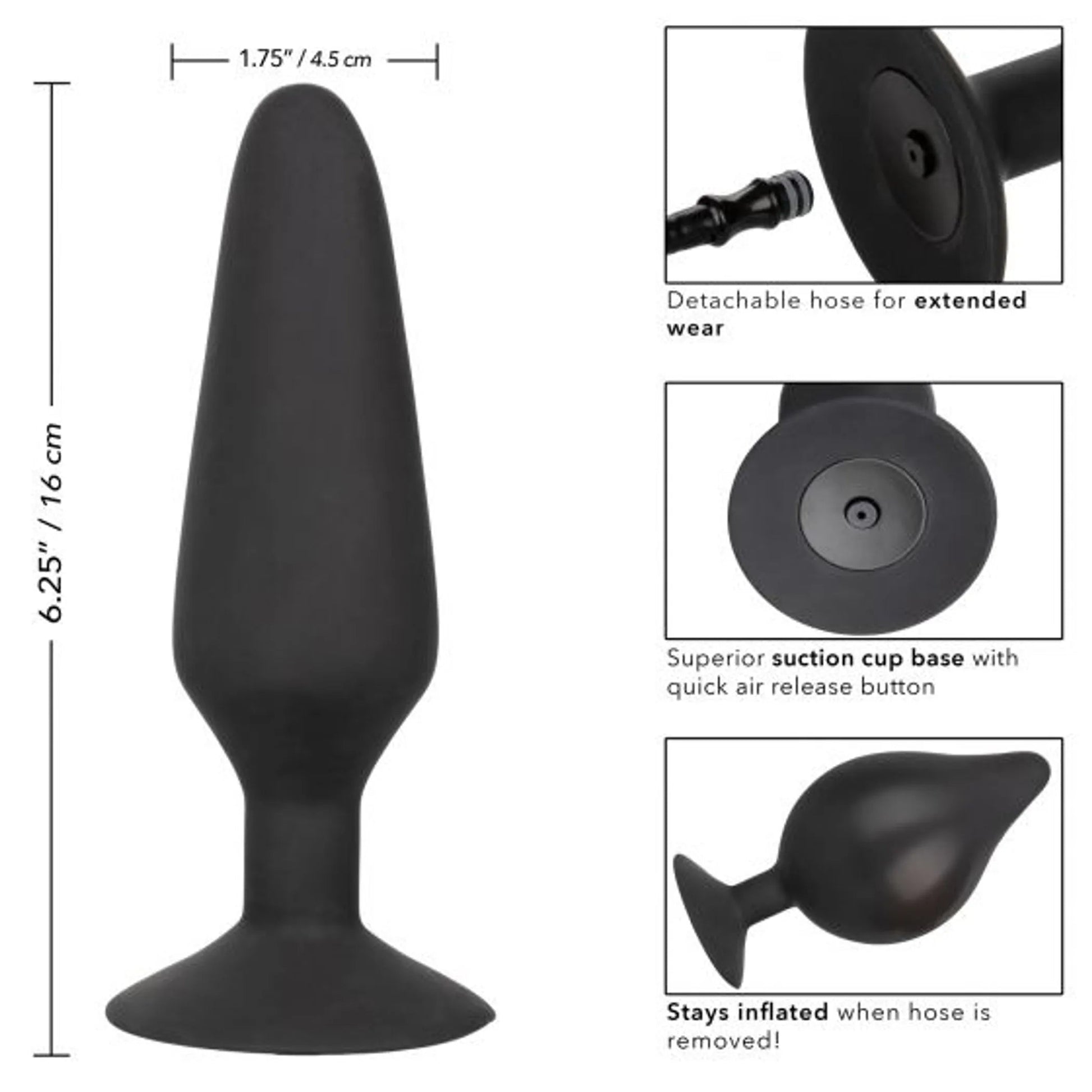 Colt XXXL Pumper Plug With Detachable Hose California Exotic Novelties
