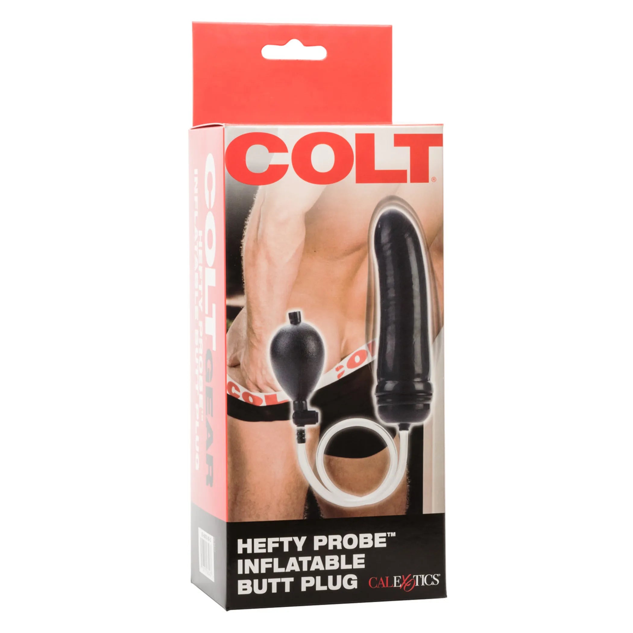 Colt Hefty Probe Black Inflatable Plug California Exotic Novelties