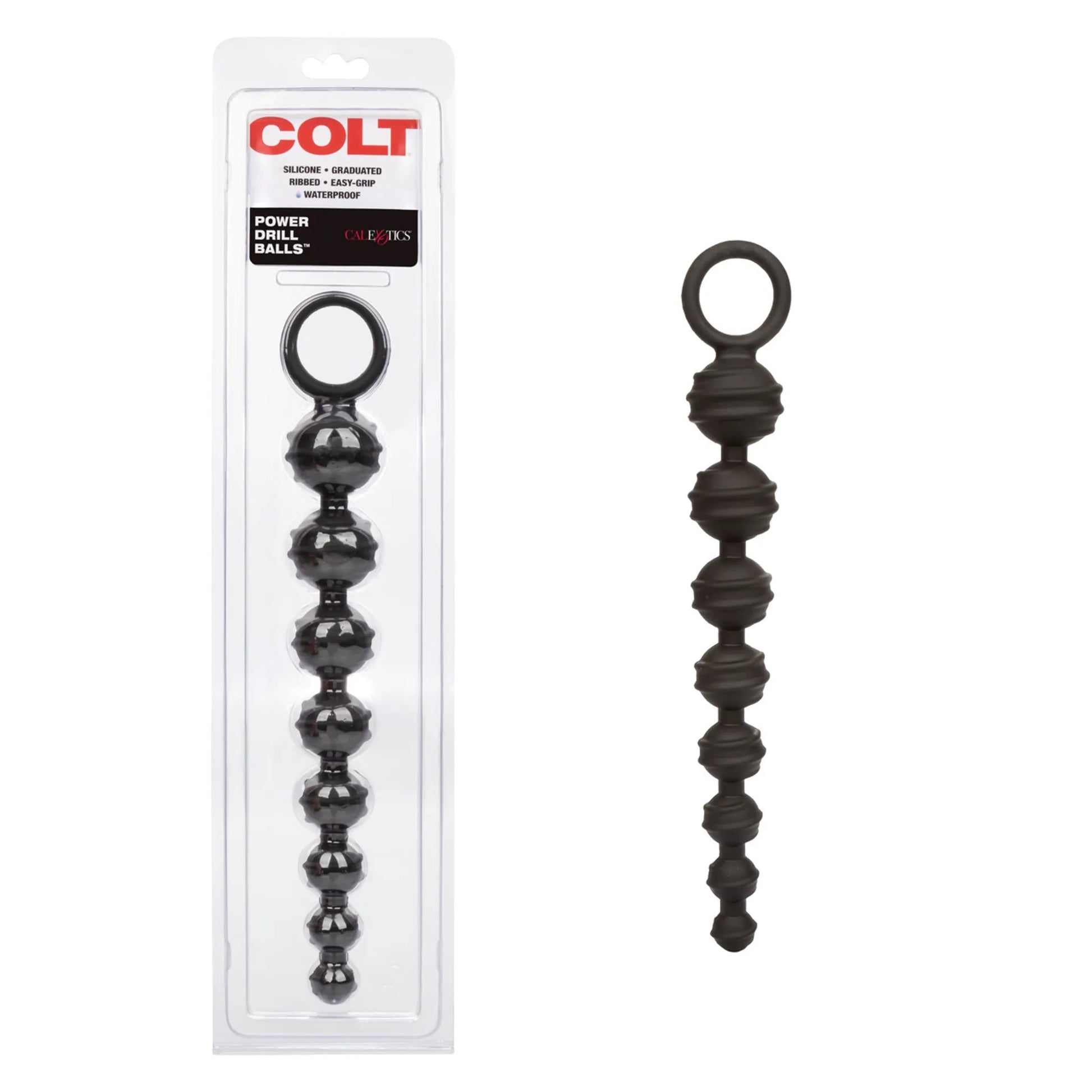 Colt Power Drill Balls Black California Exotic Novelties