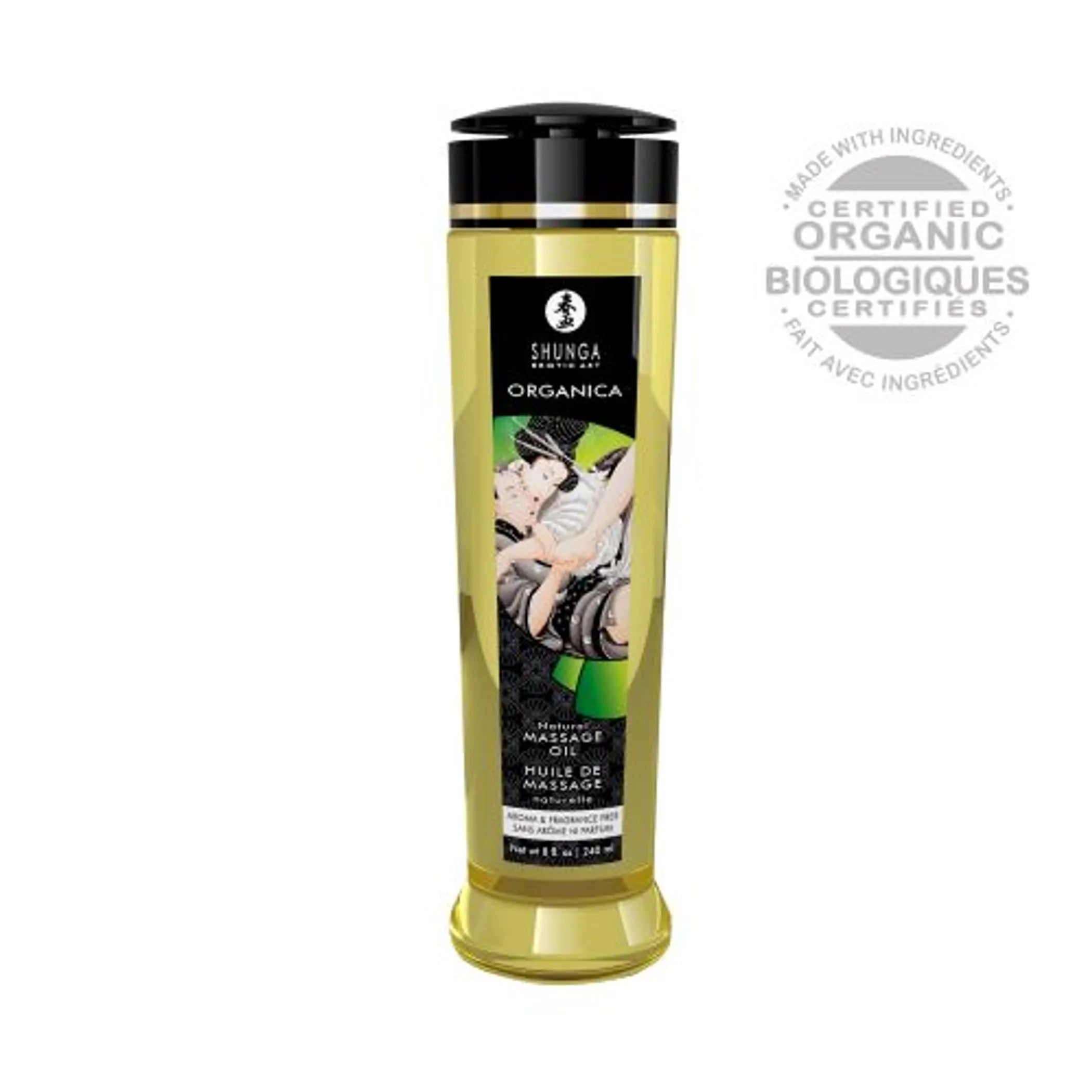 Organica Massage Oil Natural Shunga