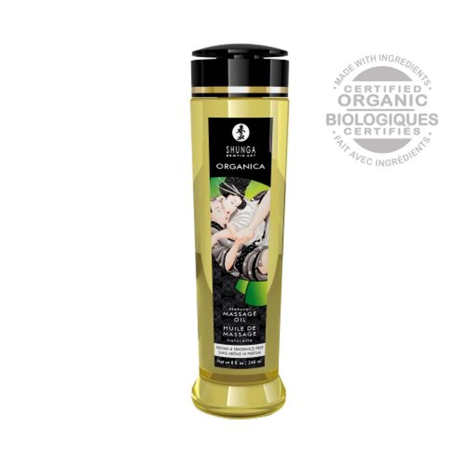 Organica Massage Oil Natural Shunga