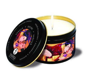 Desire Vanilla Massage Candle 5.7 oz Shunga
