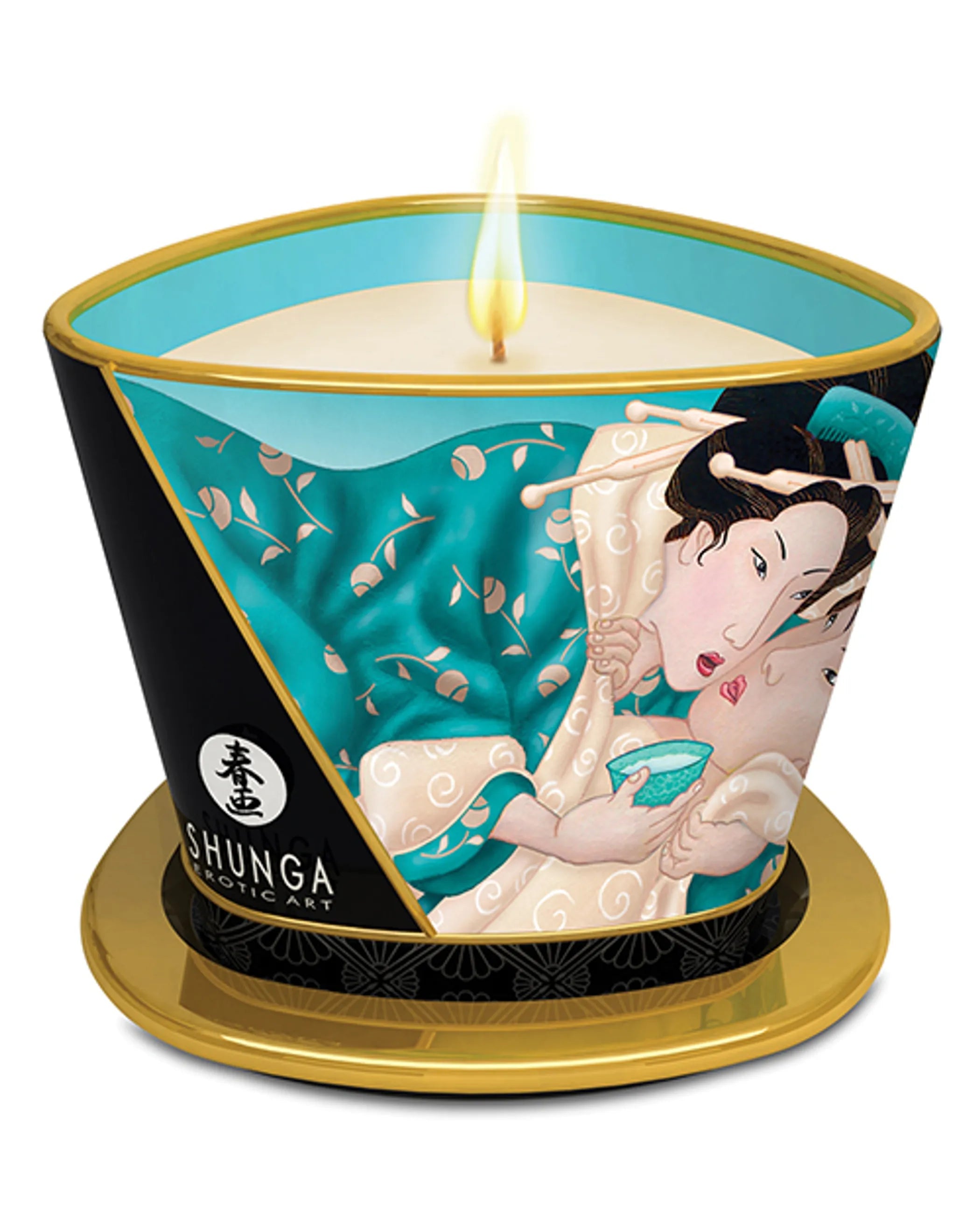 Island Blossoms Massage Candle 5.7 oz Shunga