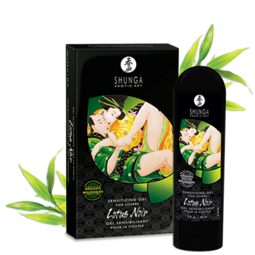 Lotus Noir Sensitizing Gel for Lovers 2 oz Shunga