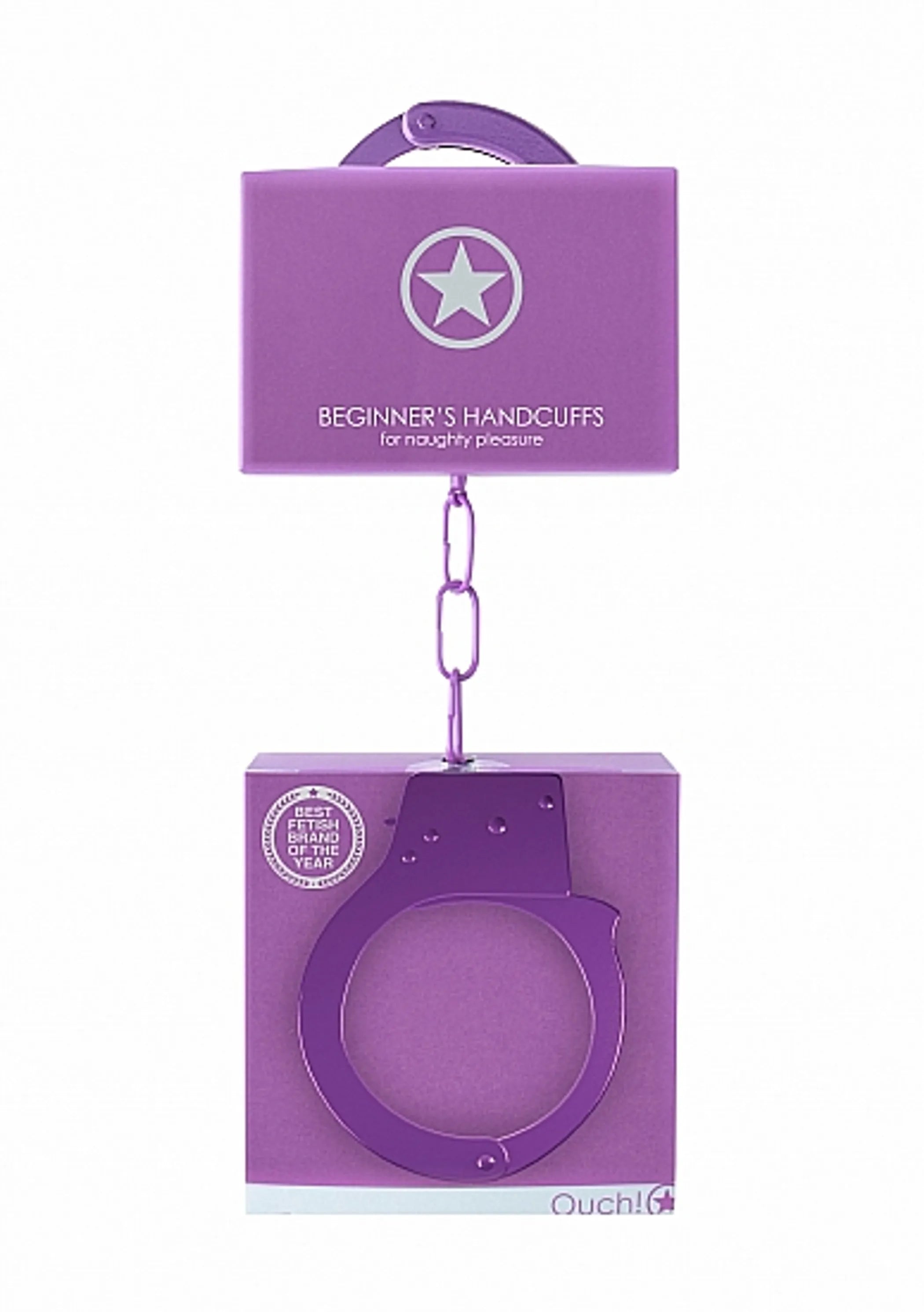 Beginner's Handcuffs Purple SHOTS AMERICA