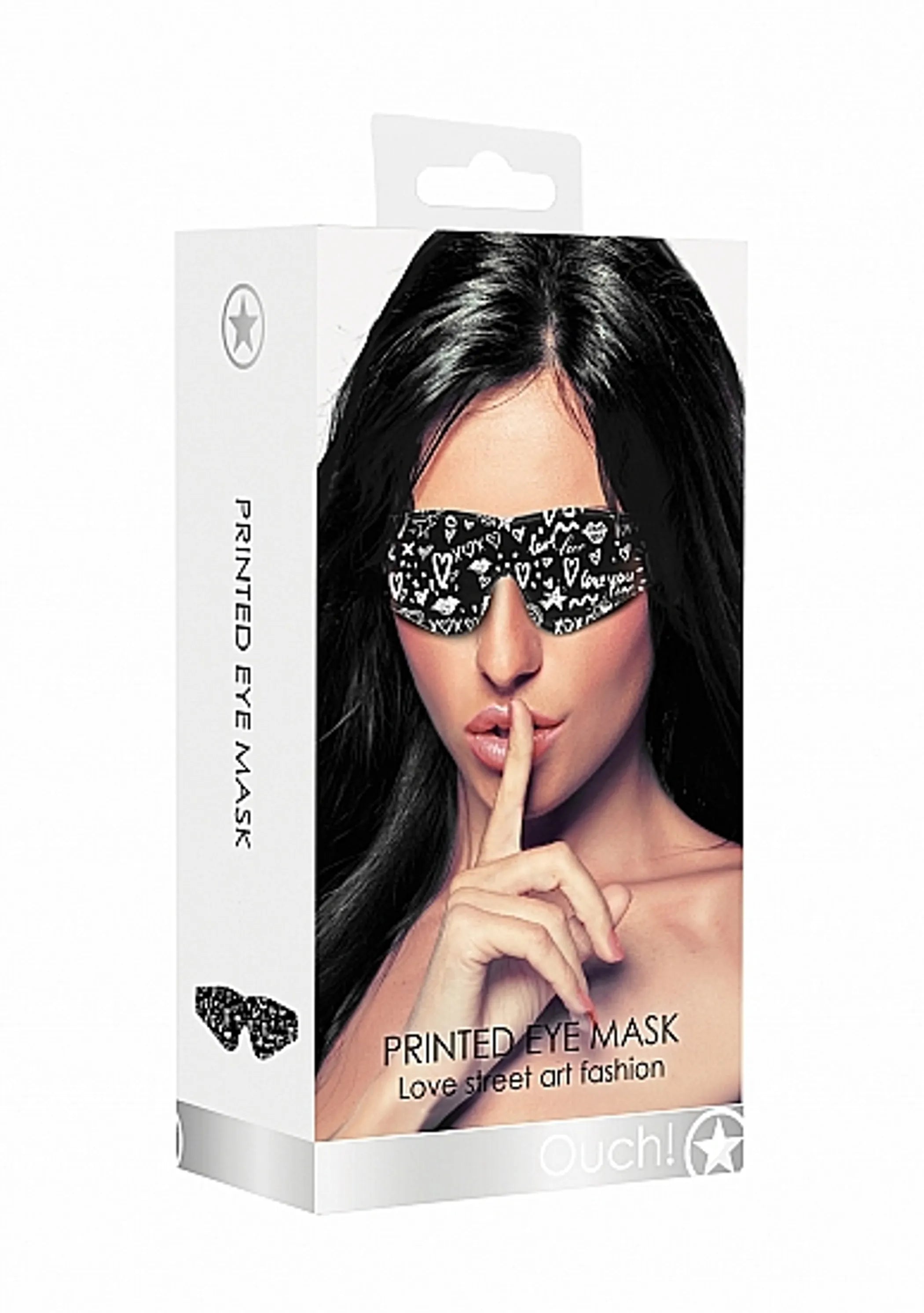 Love Street Art Fashion Printed Eye Mask Shots America