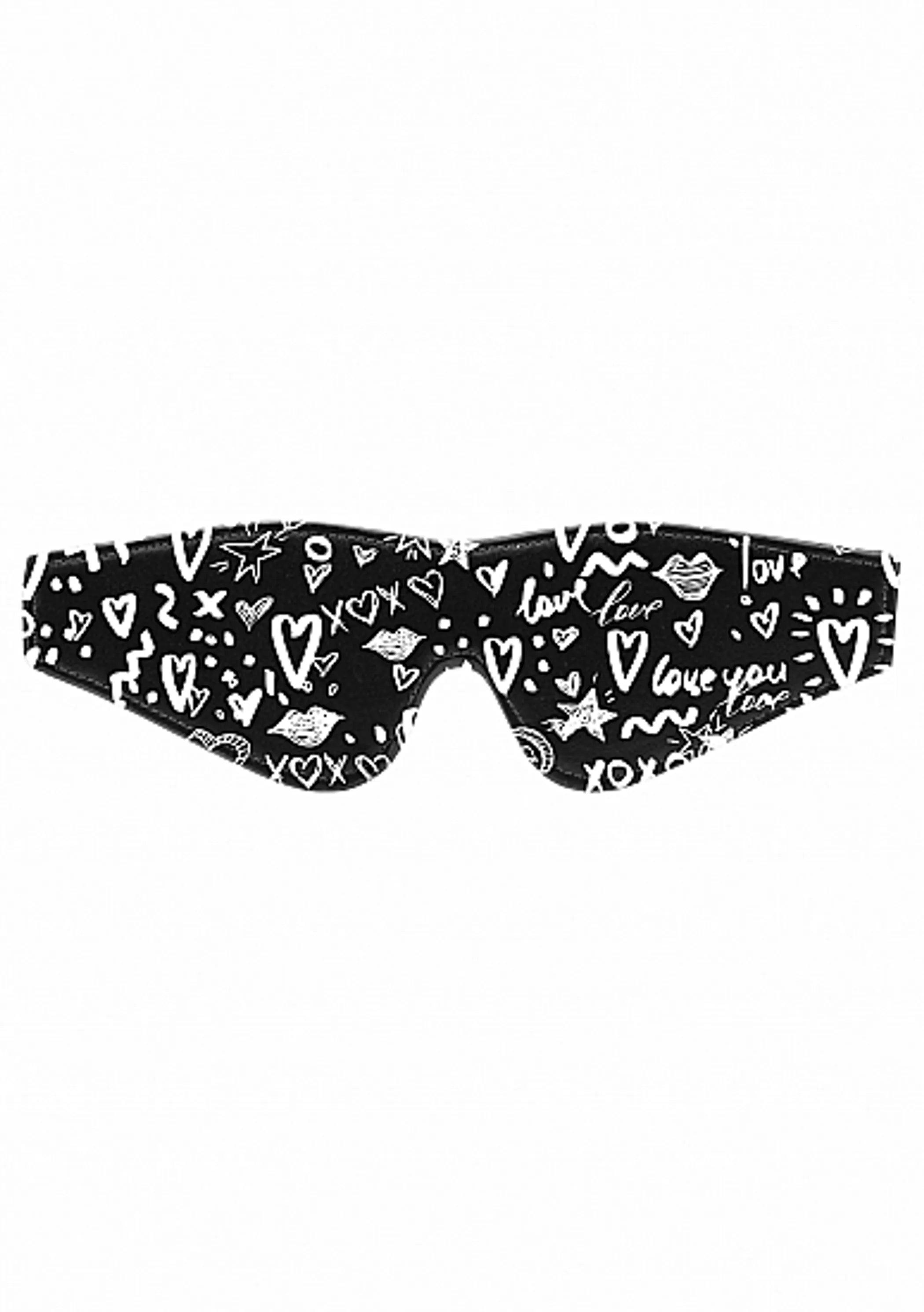 Love Street Art Fashion Printed Eye Mask Shots America