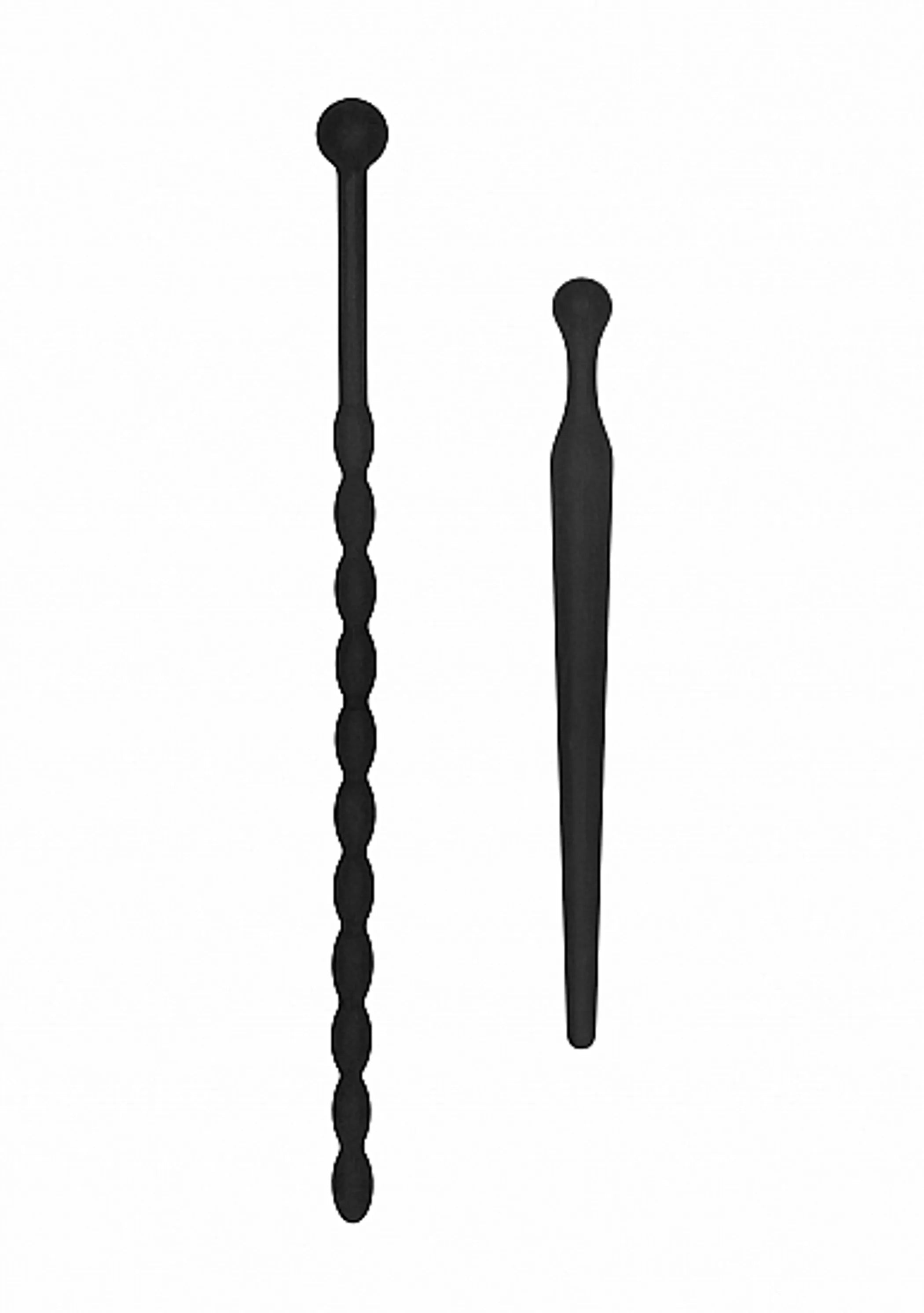 Silicone Beginners Plug Set Urethral Sounding Black Shots America