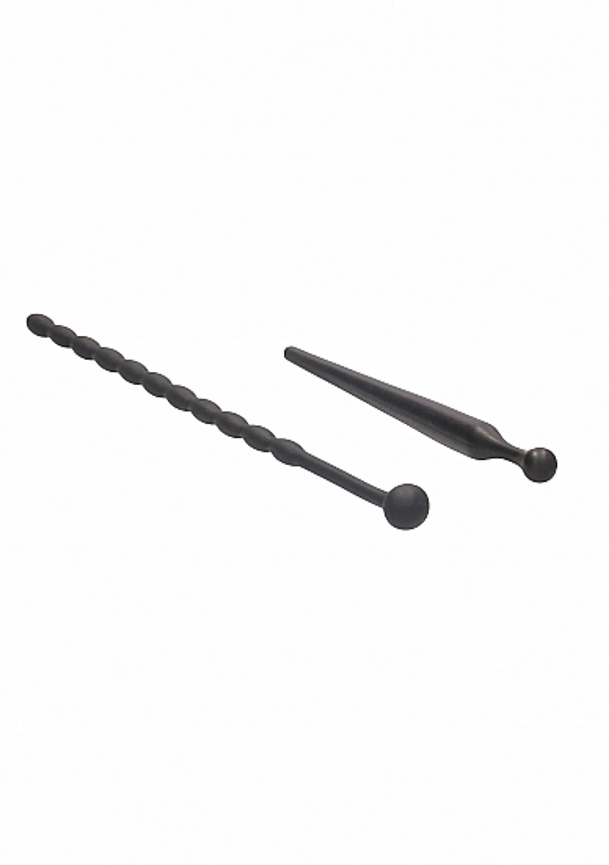 Silicone Beginners Plug Set Urethral Sounding Black Shots America
