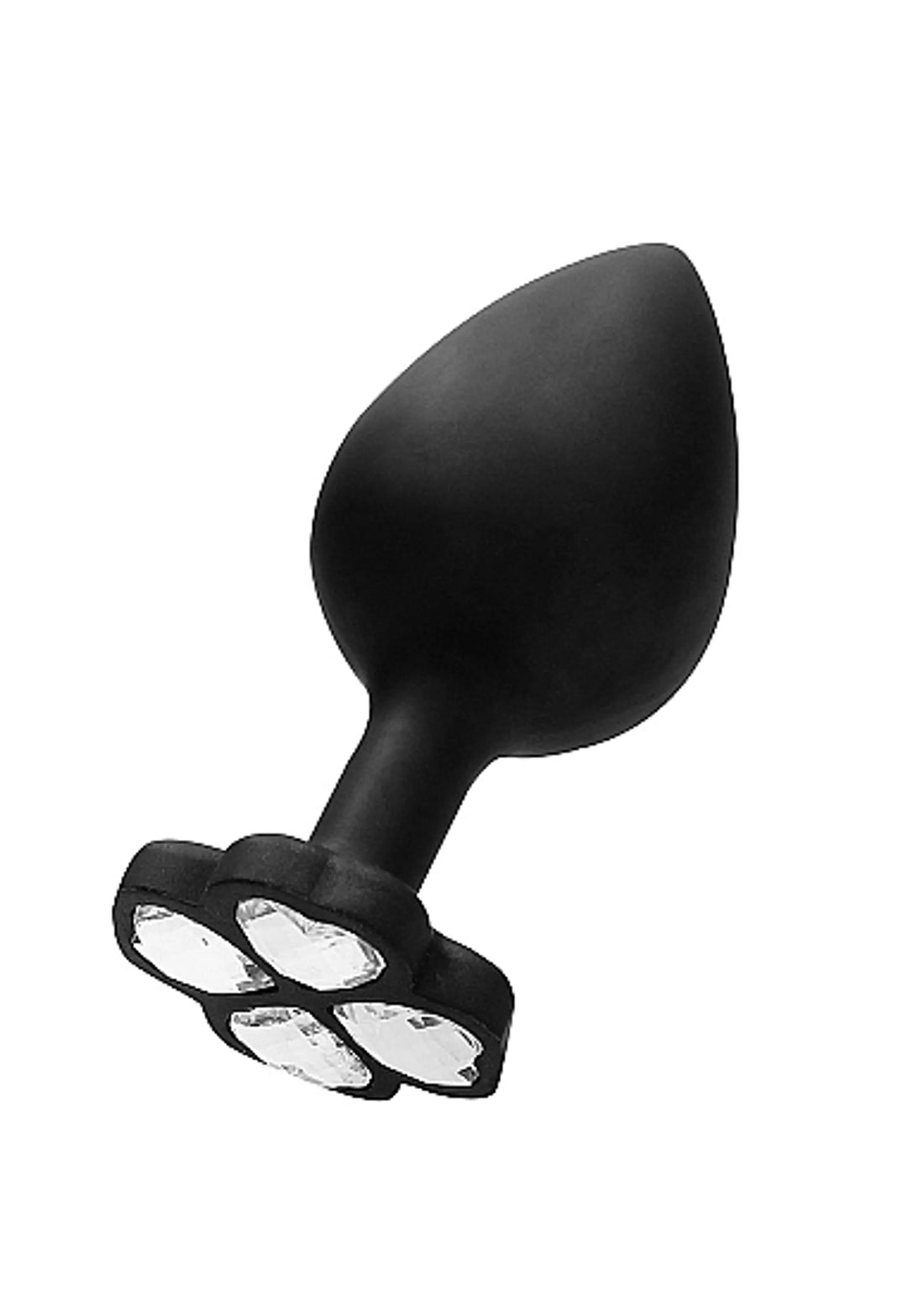 Regular Lucky Diamond Butt Plug Black SHOTS AMERICA