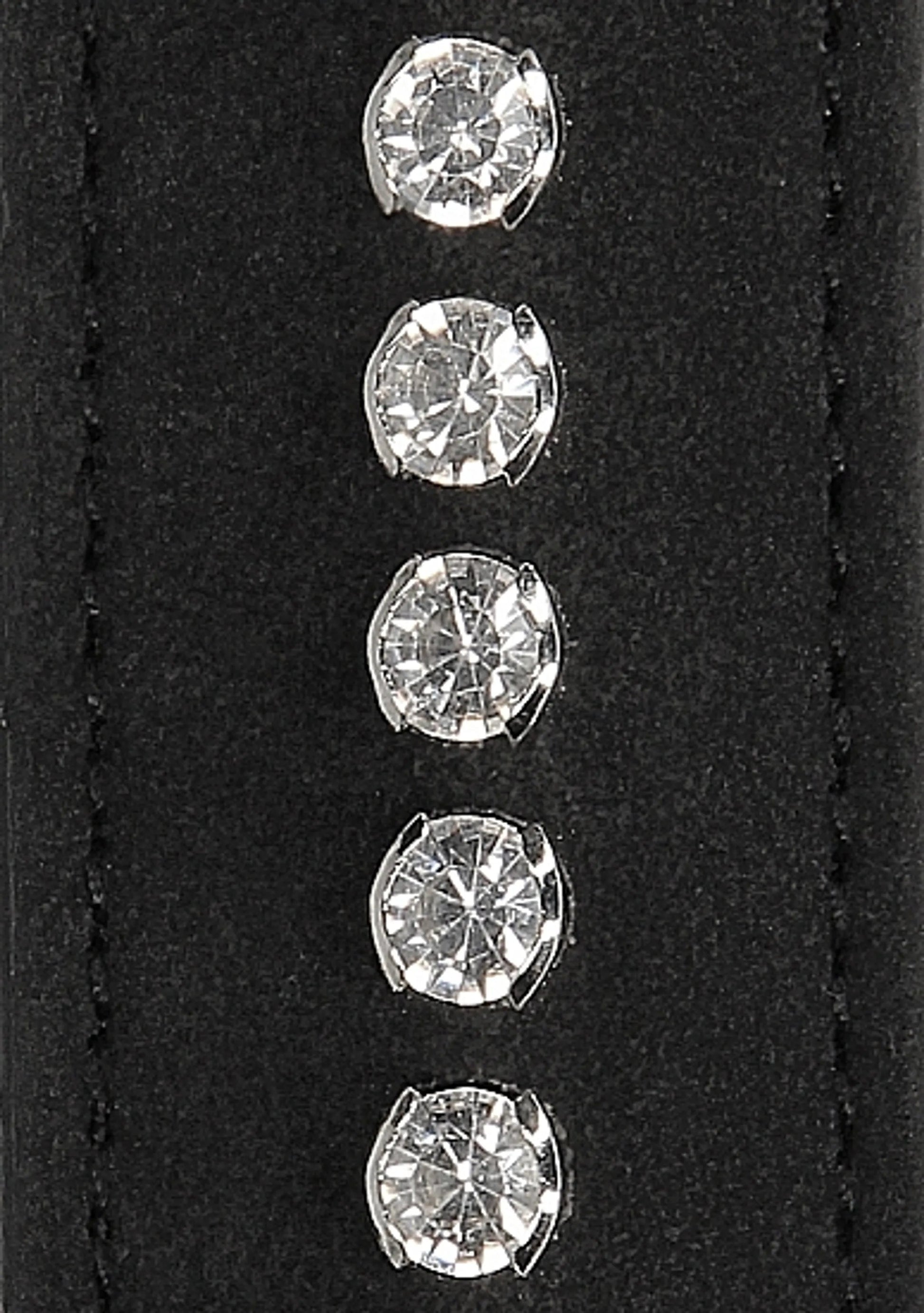 Diamond Studded Hogtie Connector Black SHOTS AMERICA