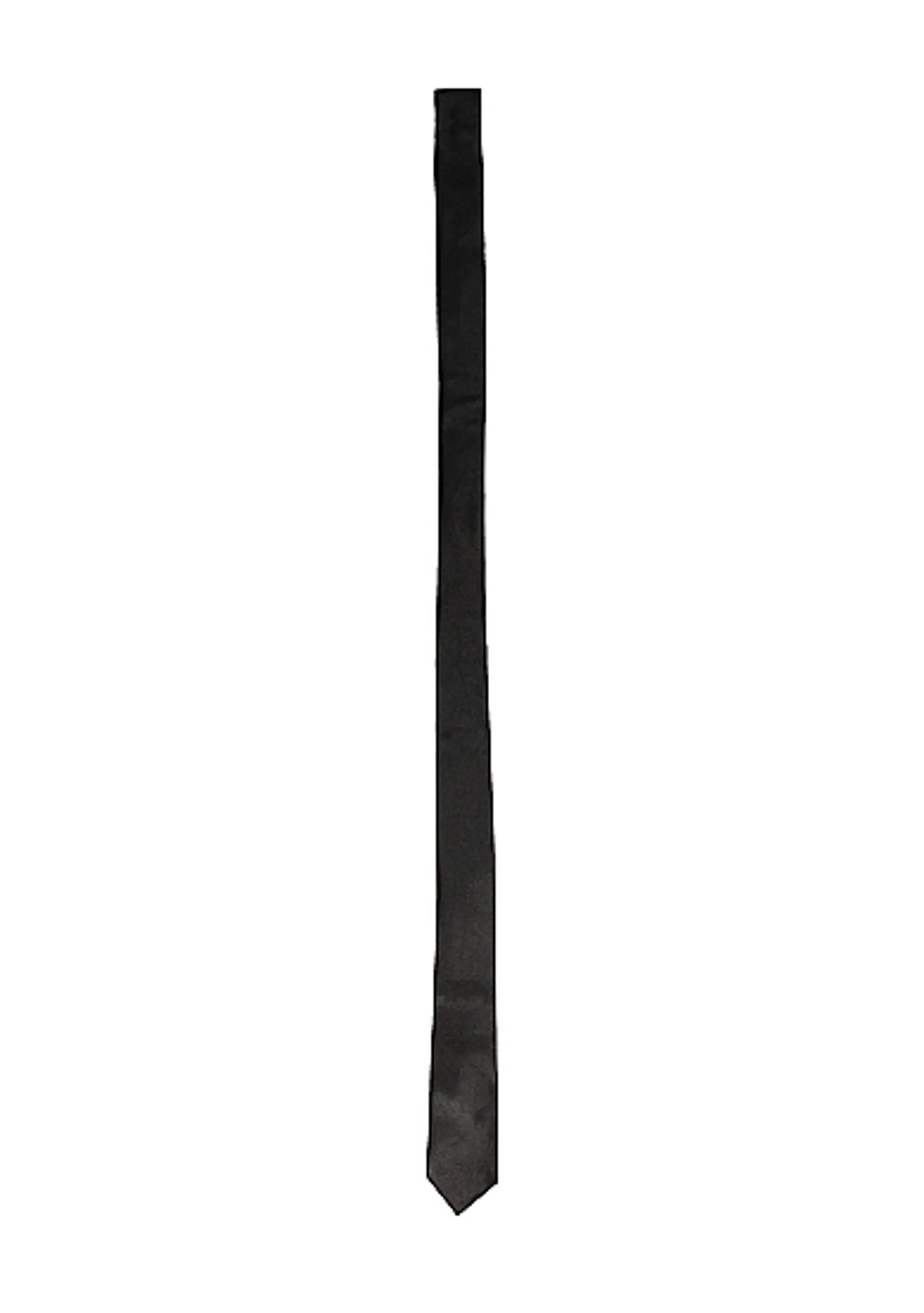 B&W Satin Bondage Tie Black Shots America