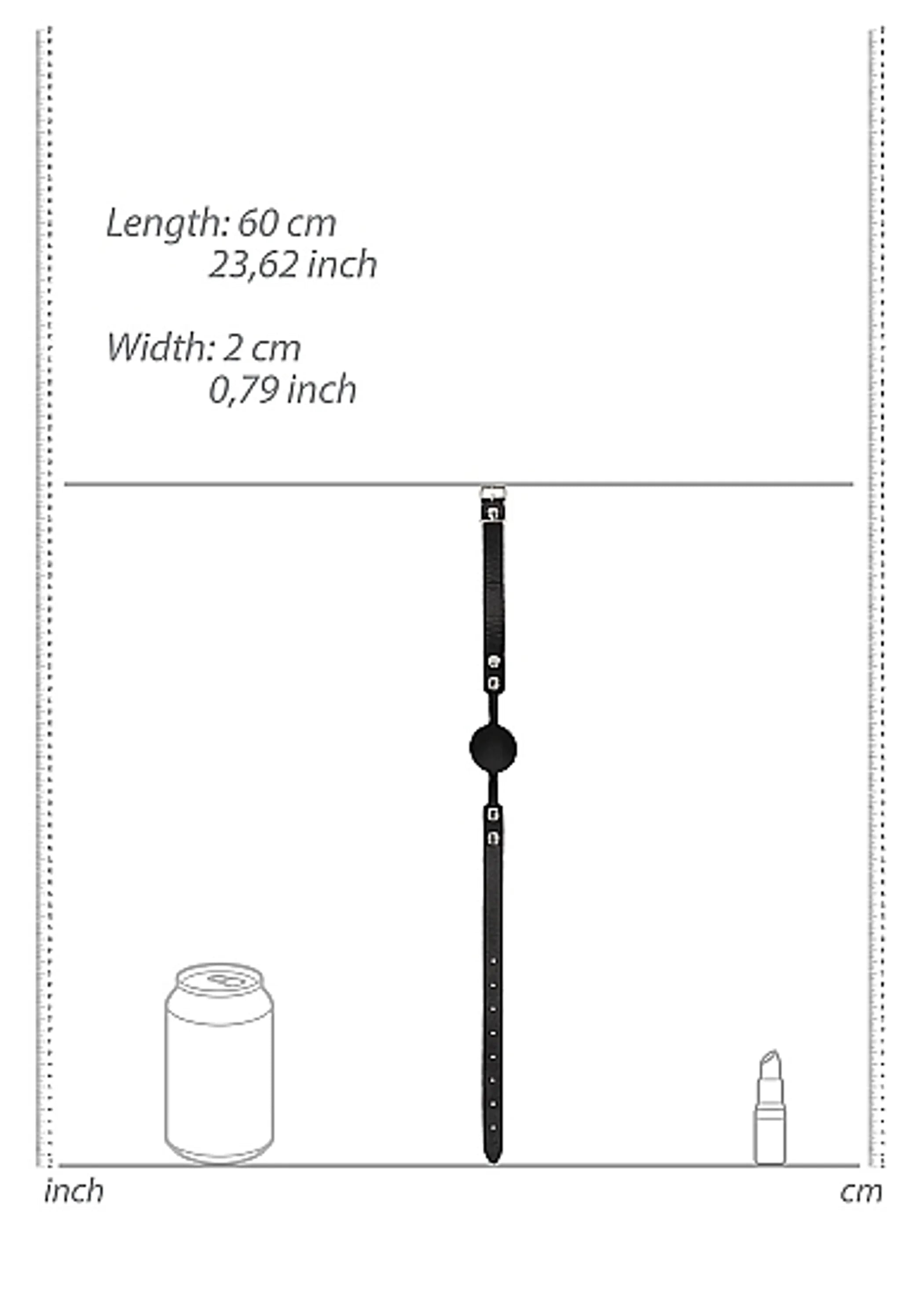 Black and White Silicone Ball Gag with Adjustable Leather Straps SHOTS AMERICA