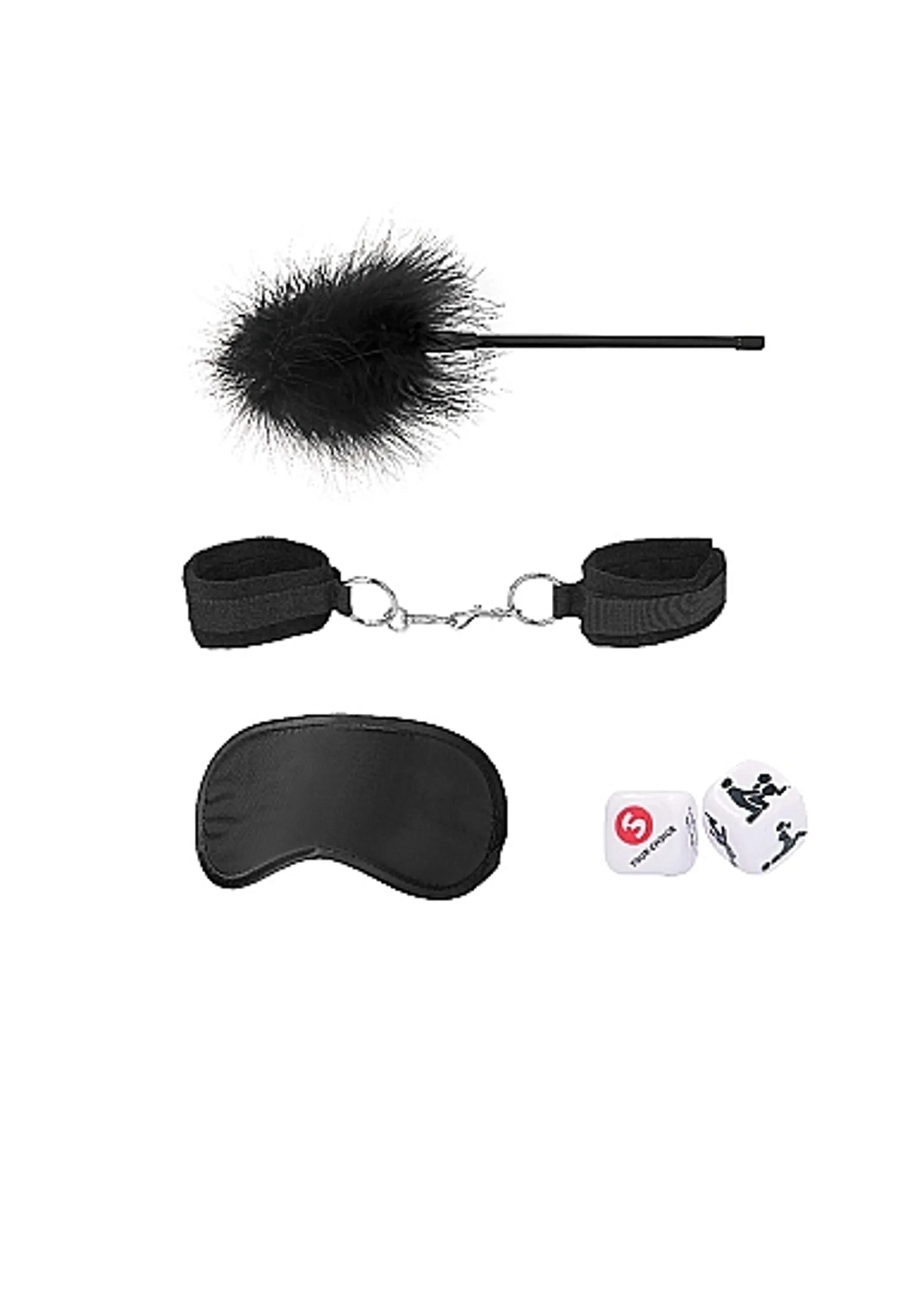B&W Introductory Bondage Kit 2 SHOTS AMERICA