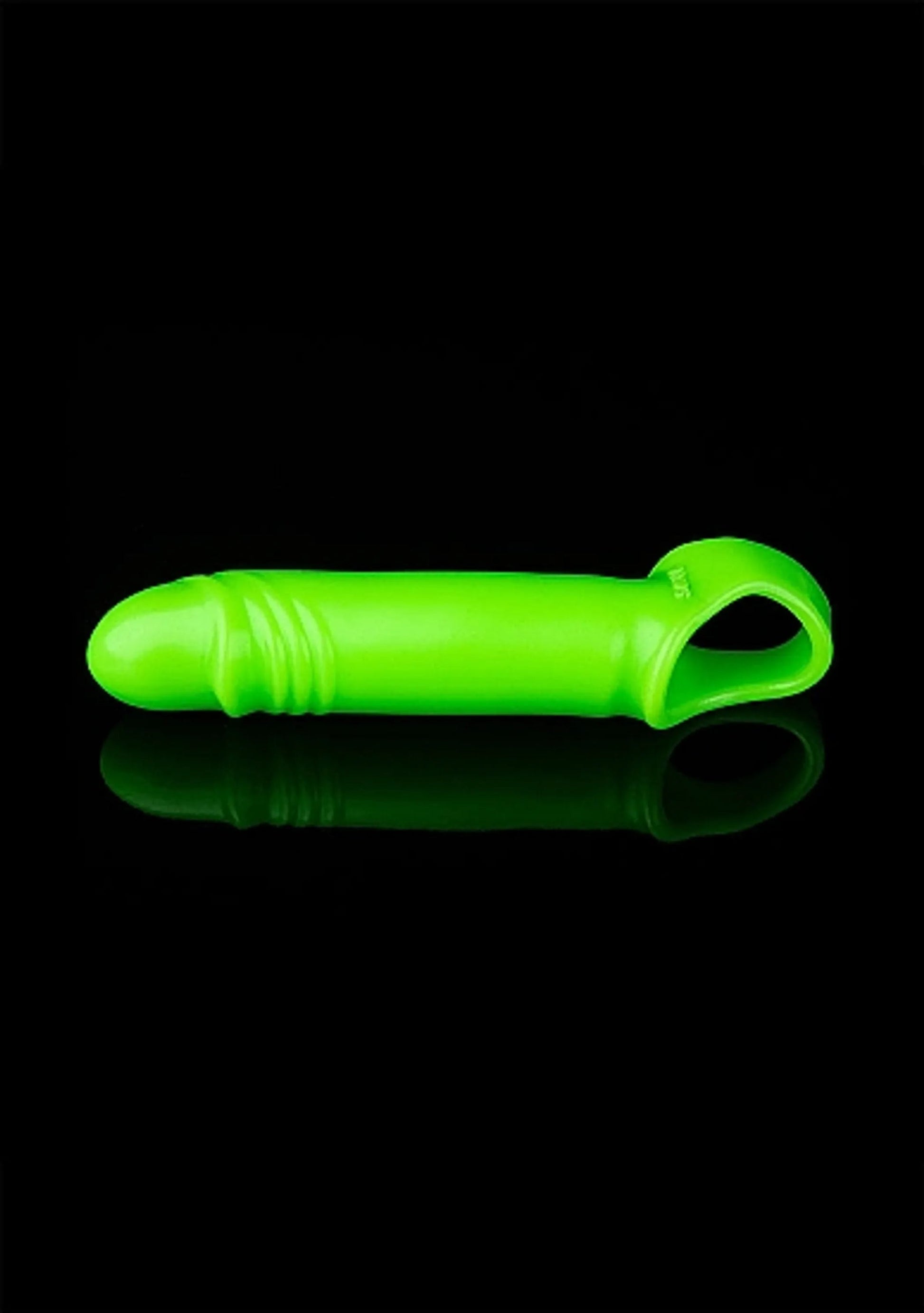Glow Smooth Stretchy Penis Sleeve – Glow in the Dark Shots America