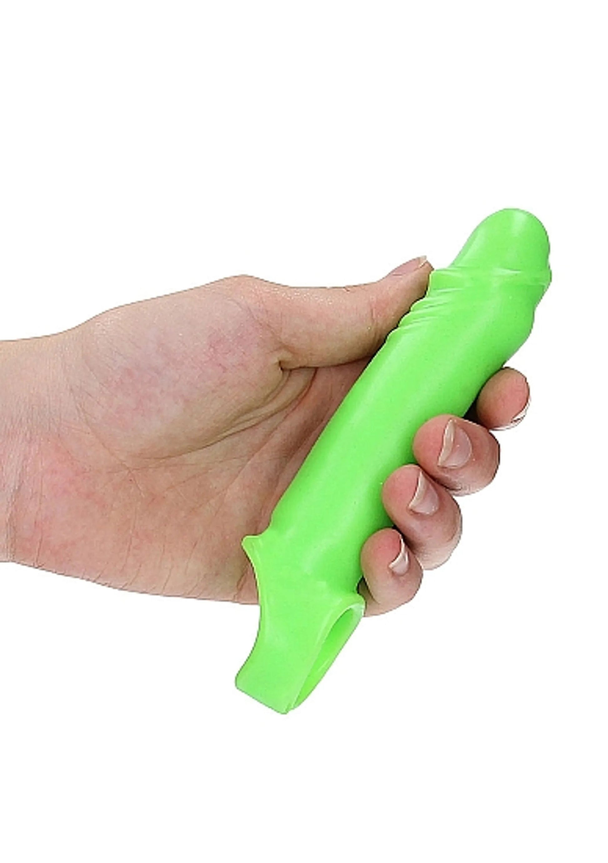 Glow Smooth Stretchy Penis Sleeve – Glow in the Dark Shots America