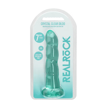 Realrock Non-Realistic 7-Inch Dildo Turquoise SHOTS AMERICA