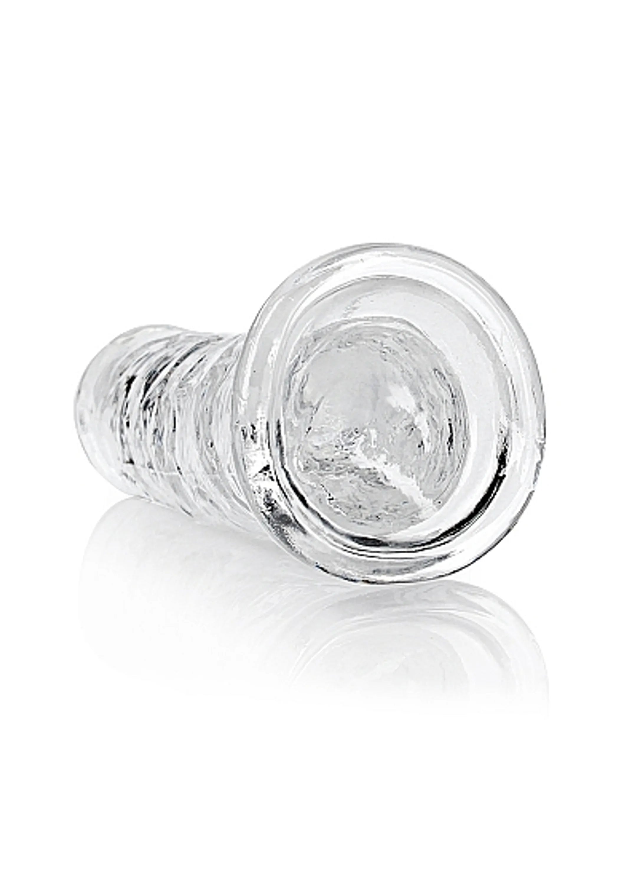 Realrock Straight Realistic 8-Inch Dildo Transparent Shots America