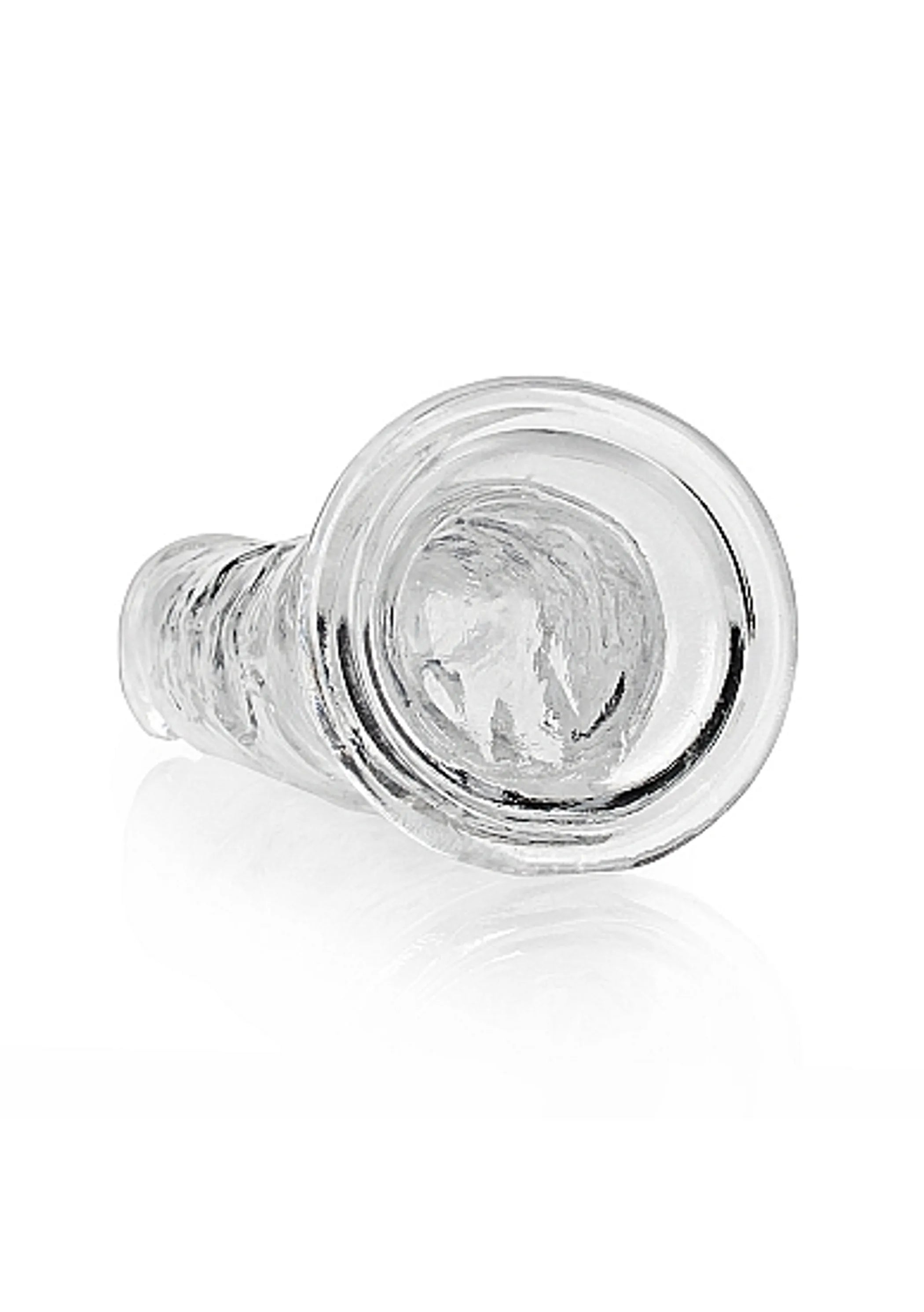 Realrock Straight Realistic 9-Inch Dildo Transparent Shots America
