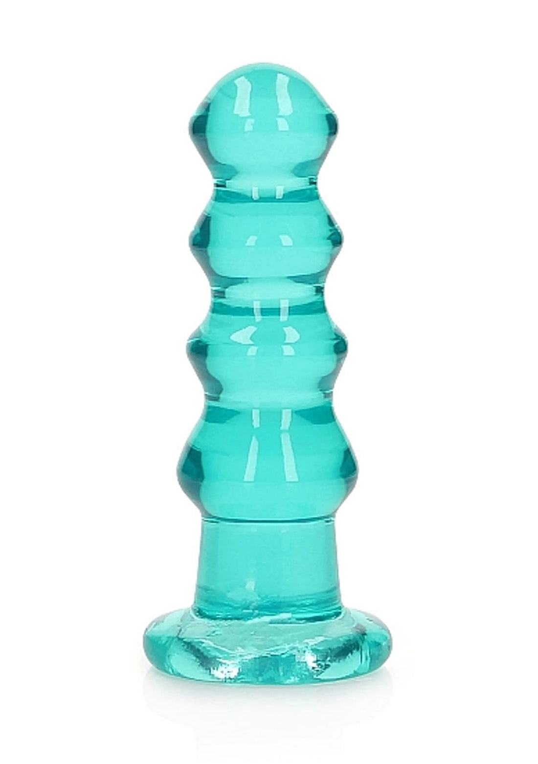 Realrock Curvy Dildo or Butt Plug Turquoise SHOTS AMERICA