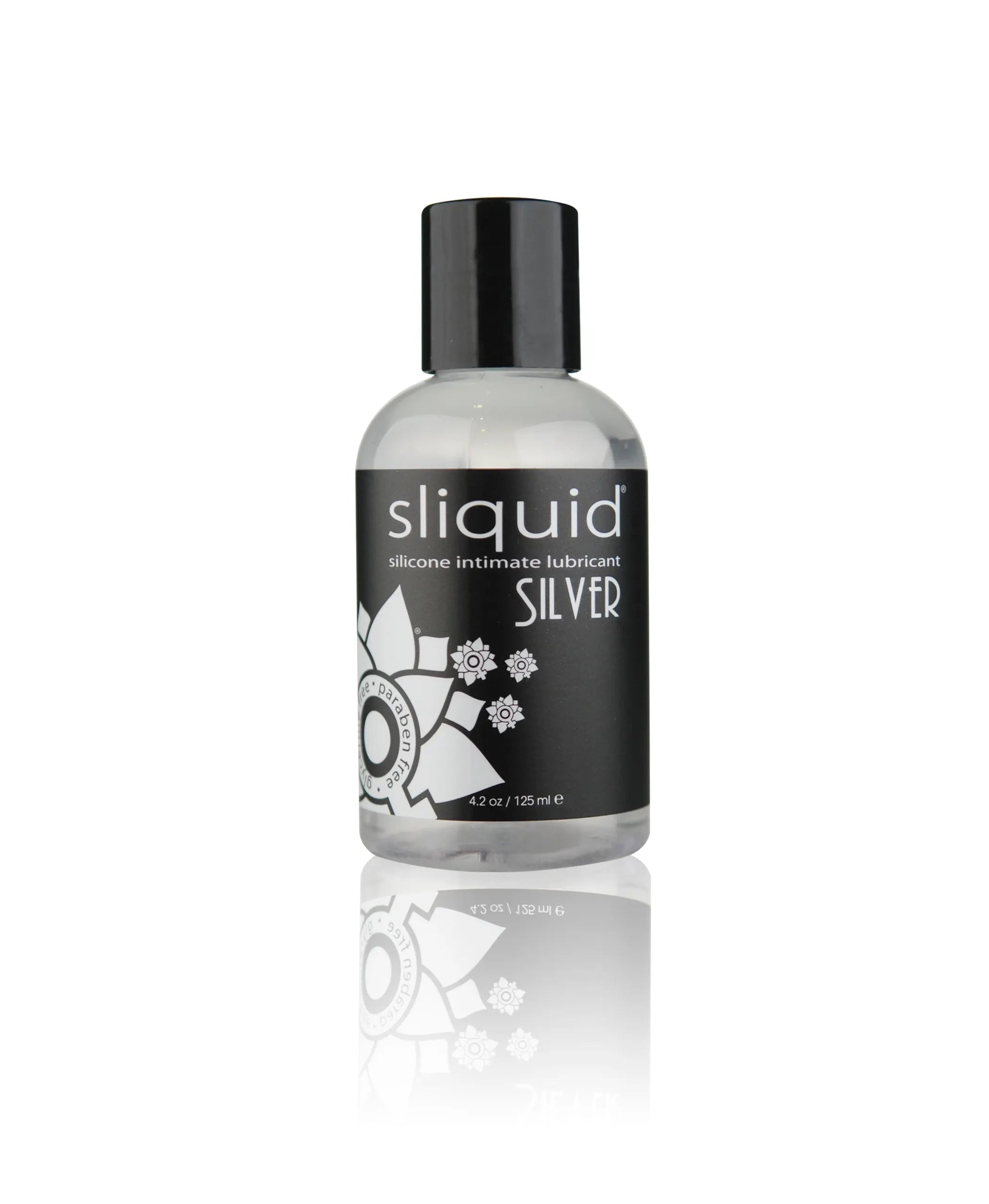 Sliquid Silver Silicone Lubricant 4.2 oz SLiquid Lubricants