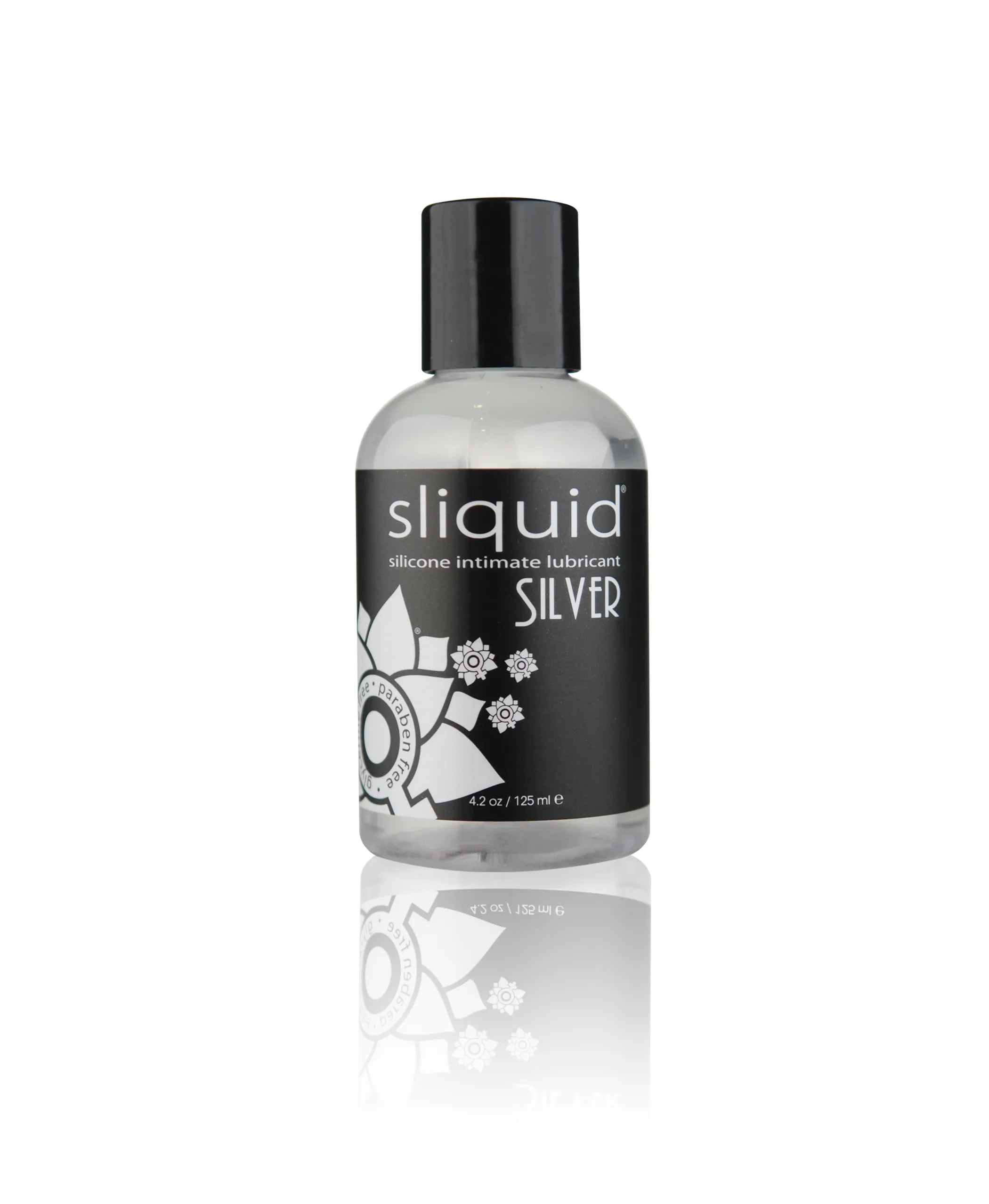 Sliquid Silver Silicone Lubricant 4.2 oz SLiquid Lubricants