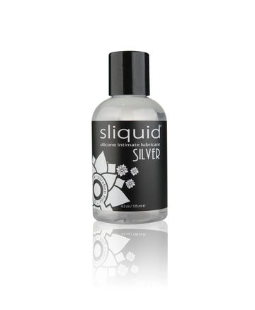 Sliquid Silver Silicone Lubricant 4.2 oz SLiquid Lubricants