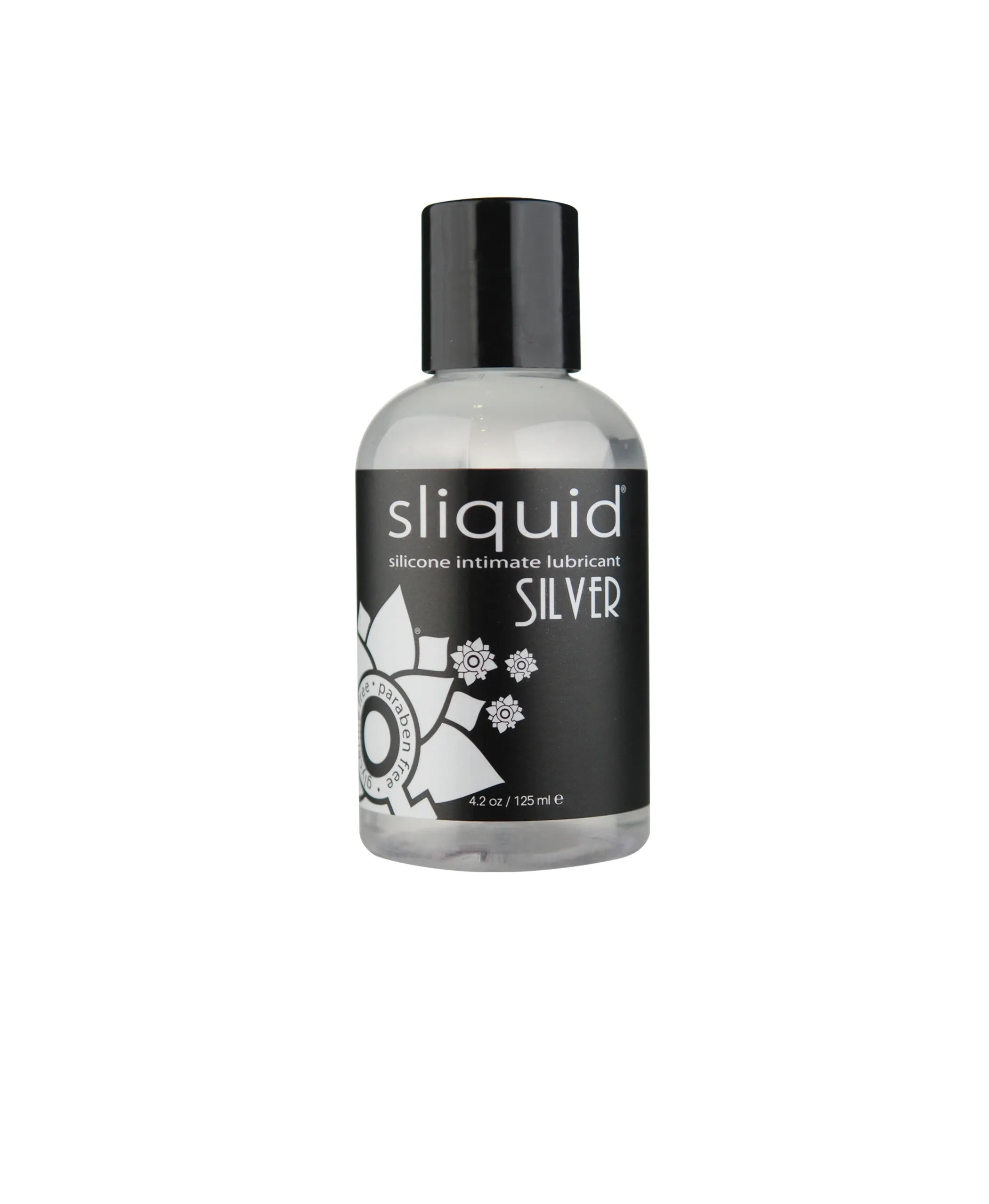 Sliquid Silver Silicone Lubricant 4.2 oz SLiquid Lubricants