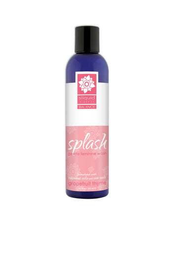 Sliquid Splash Grapefruit Thyme Feminine Wash 8.5 oz SLiquid Lubricants