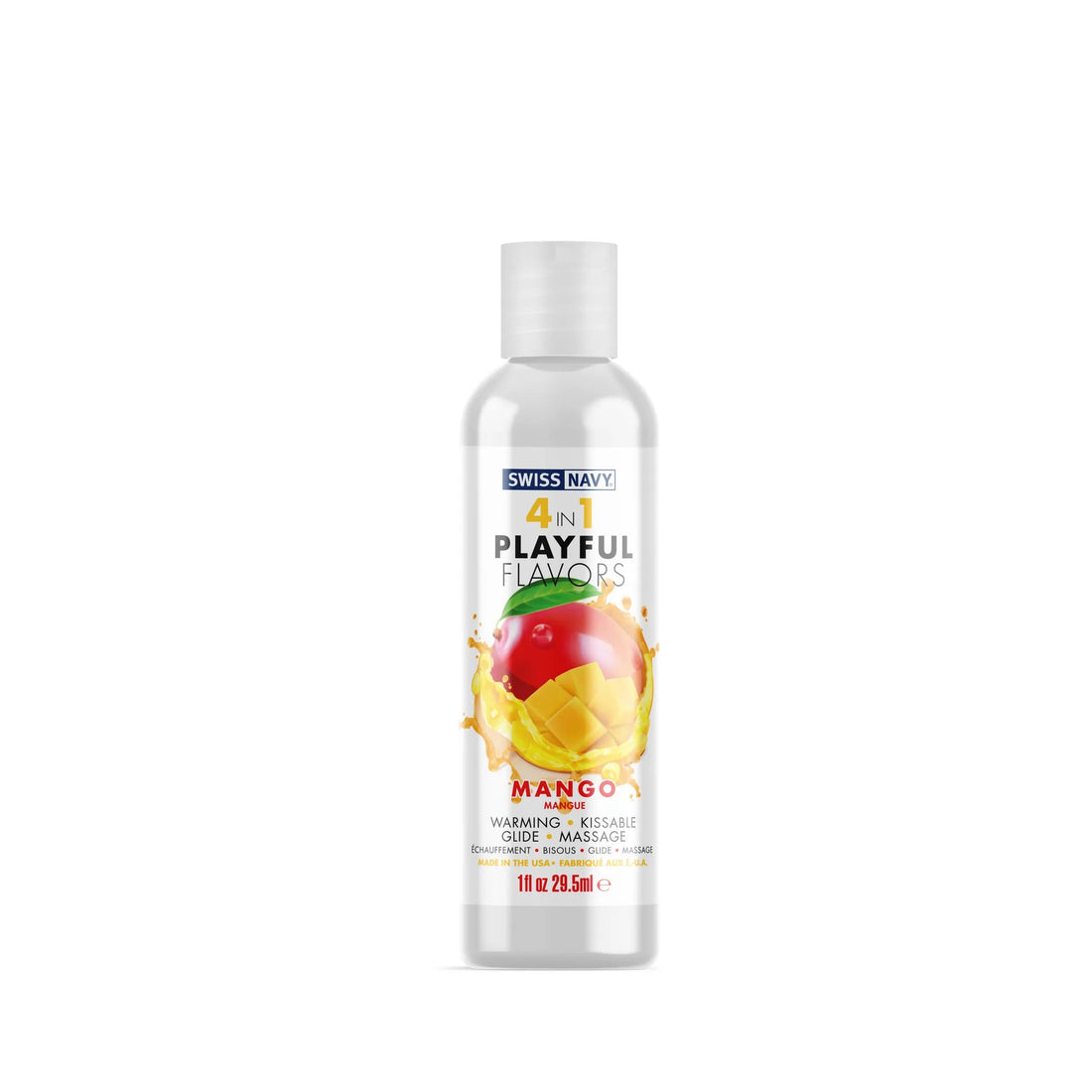 Swiss Navy 4 In 1 Playful Flavors Mango 1 Oz MD Science