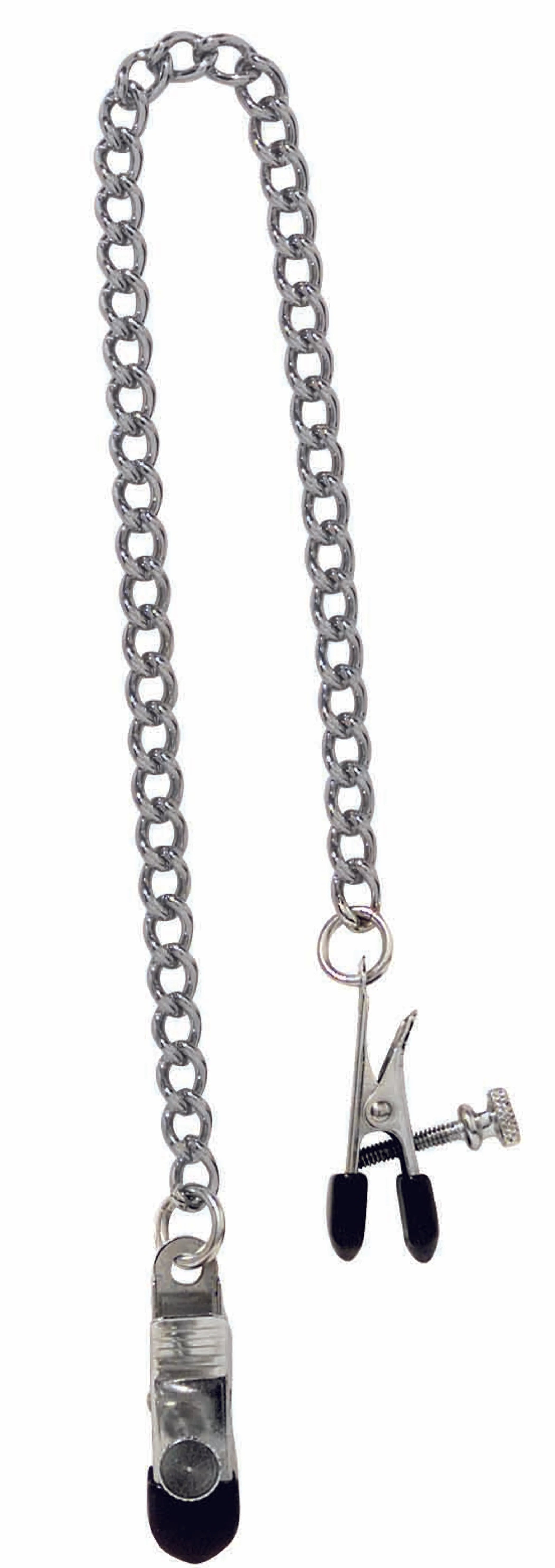 Adjustable Broad Tip Clamp with Link Chain Spartacus