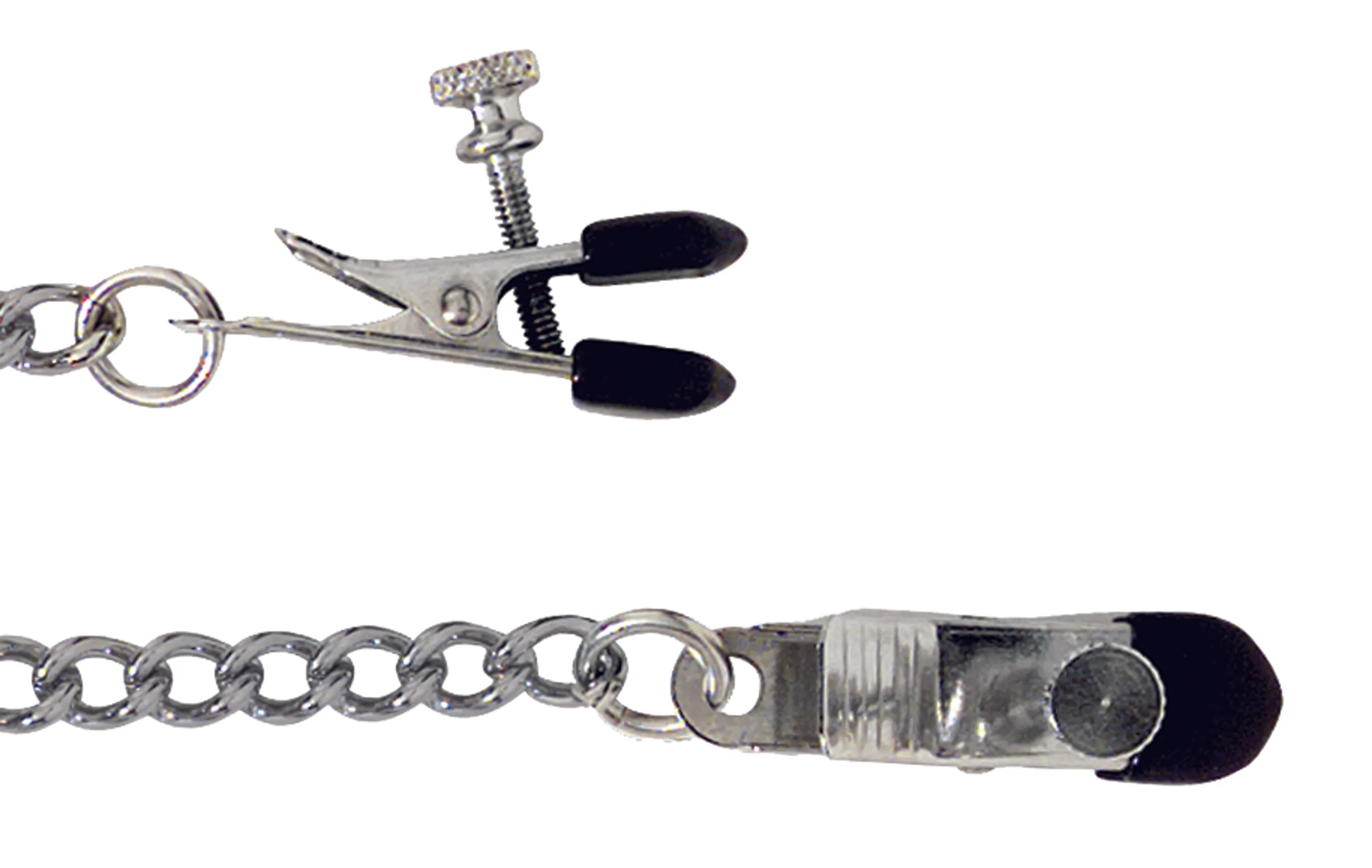 Adjustable Broad Tip Clamp with Link Chain Spartacus
