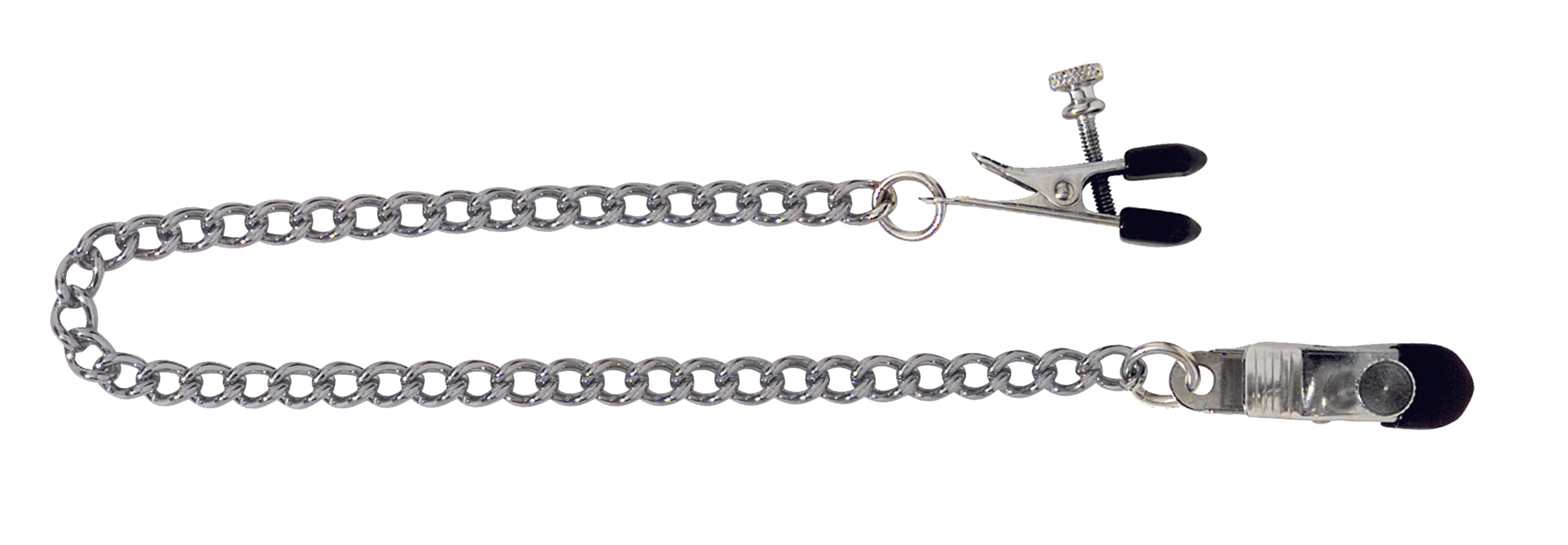 Adjustable Broad Tip Clamp with Link Chain Spartacus