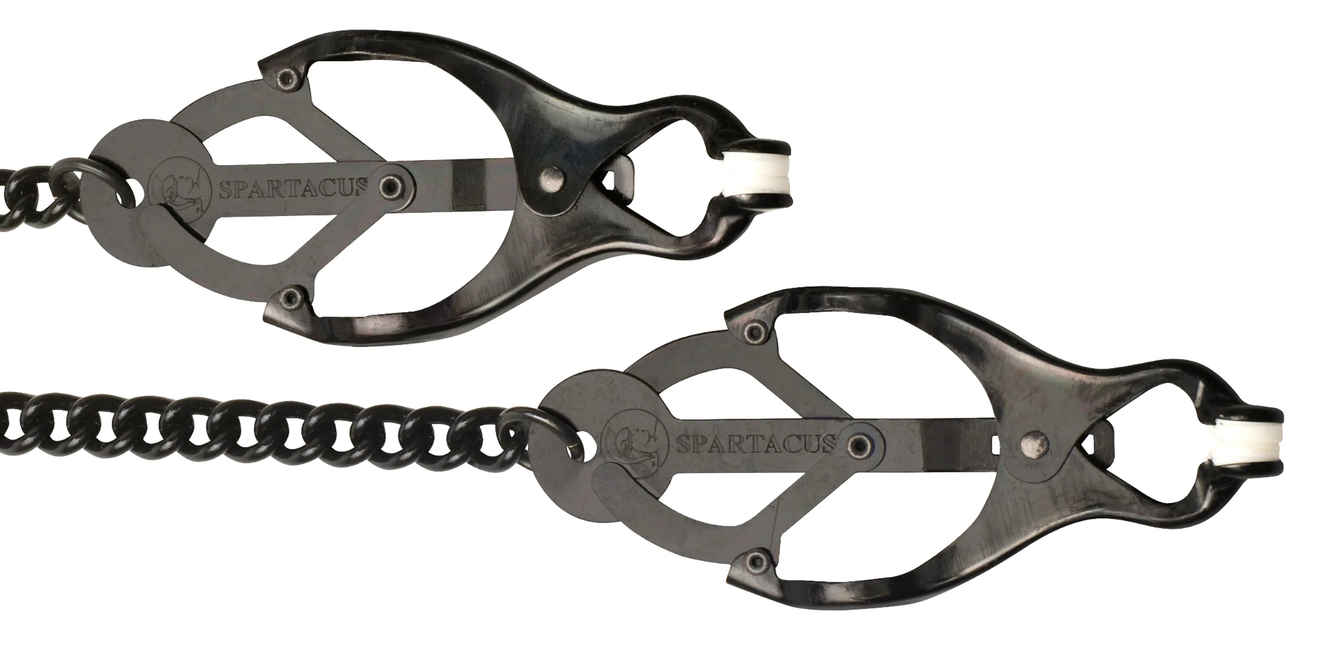Black Butterfly Clamp With Link Chain Spartacus