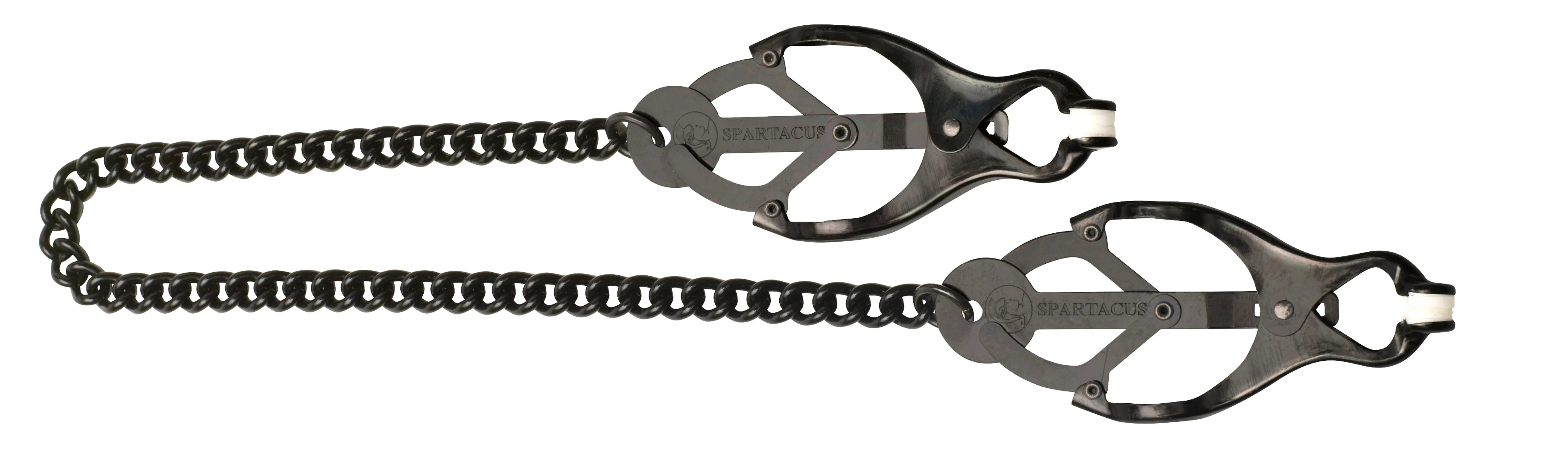 Black Butterfly Clamp With Link Chain Spartacus