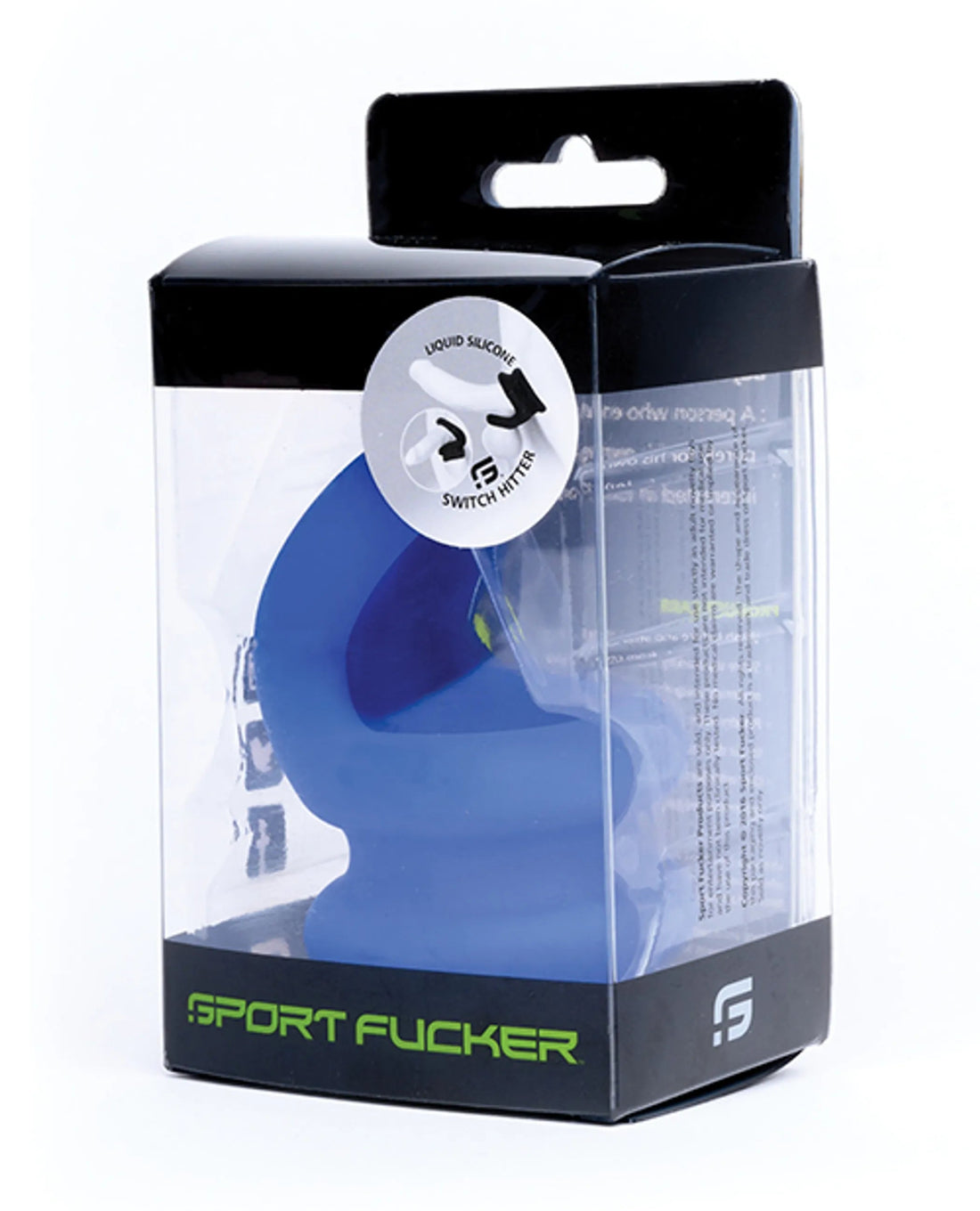 Switch Hitter Blue Silicone Ring Sportfucker