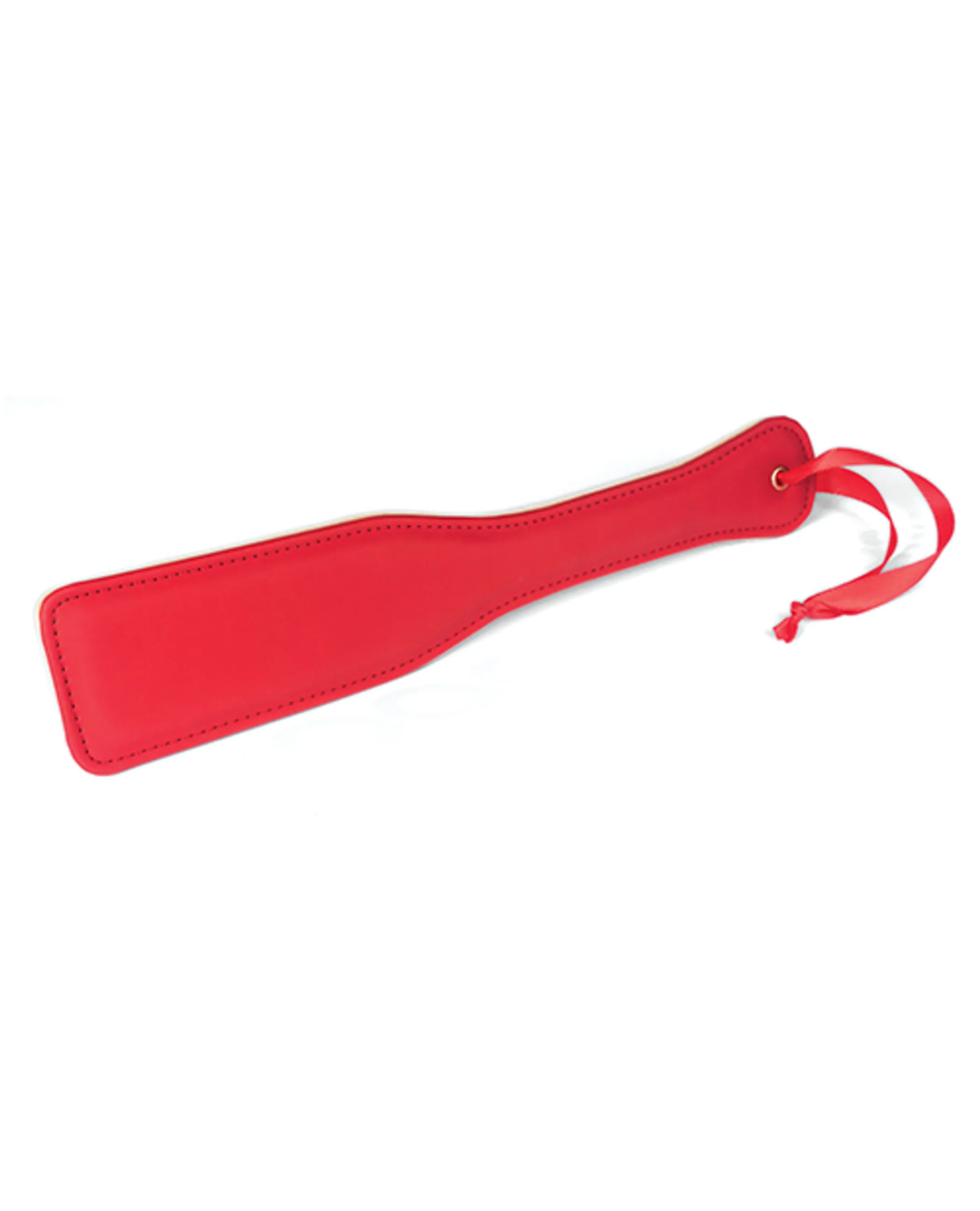 Plush Lined Red PU Paddle Spartacus