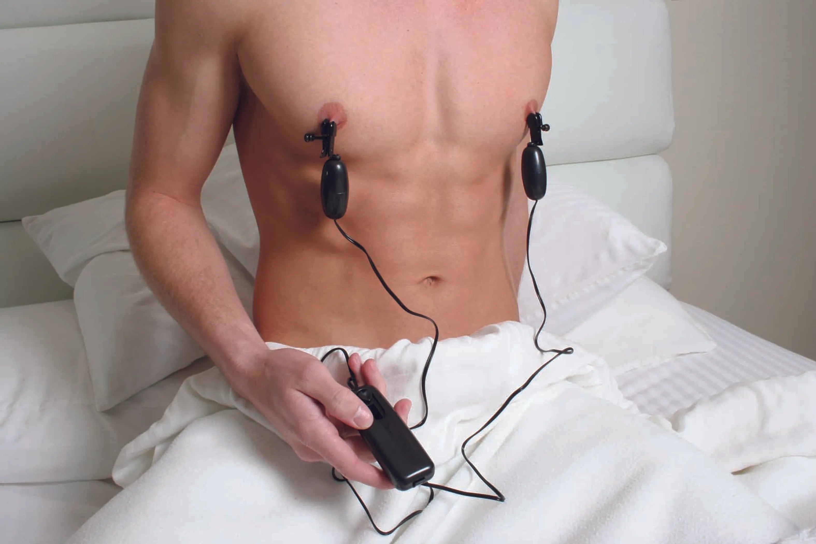 Black Vibrating Clamp Small Spartacus