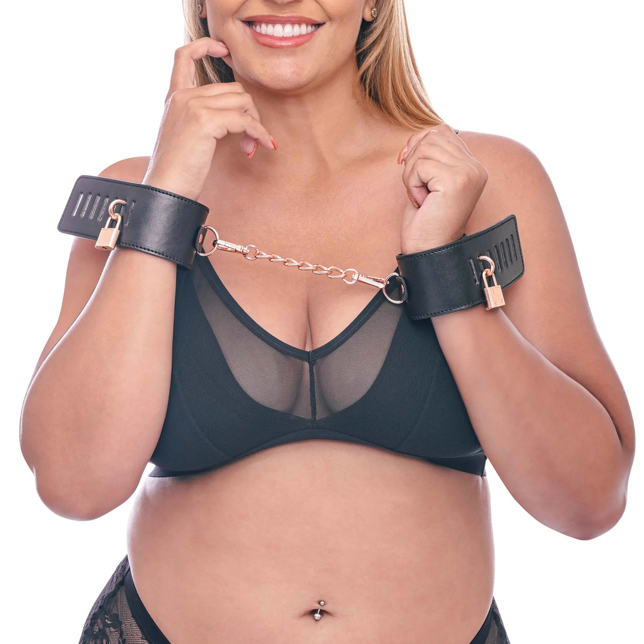 Sex & Mischief Brat Locking Cuffs Sport Sheets